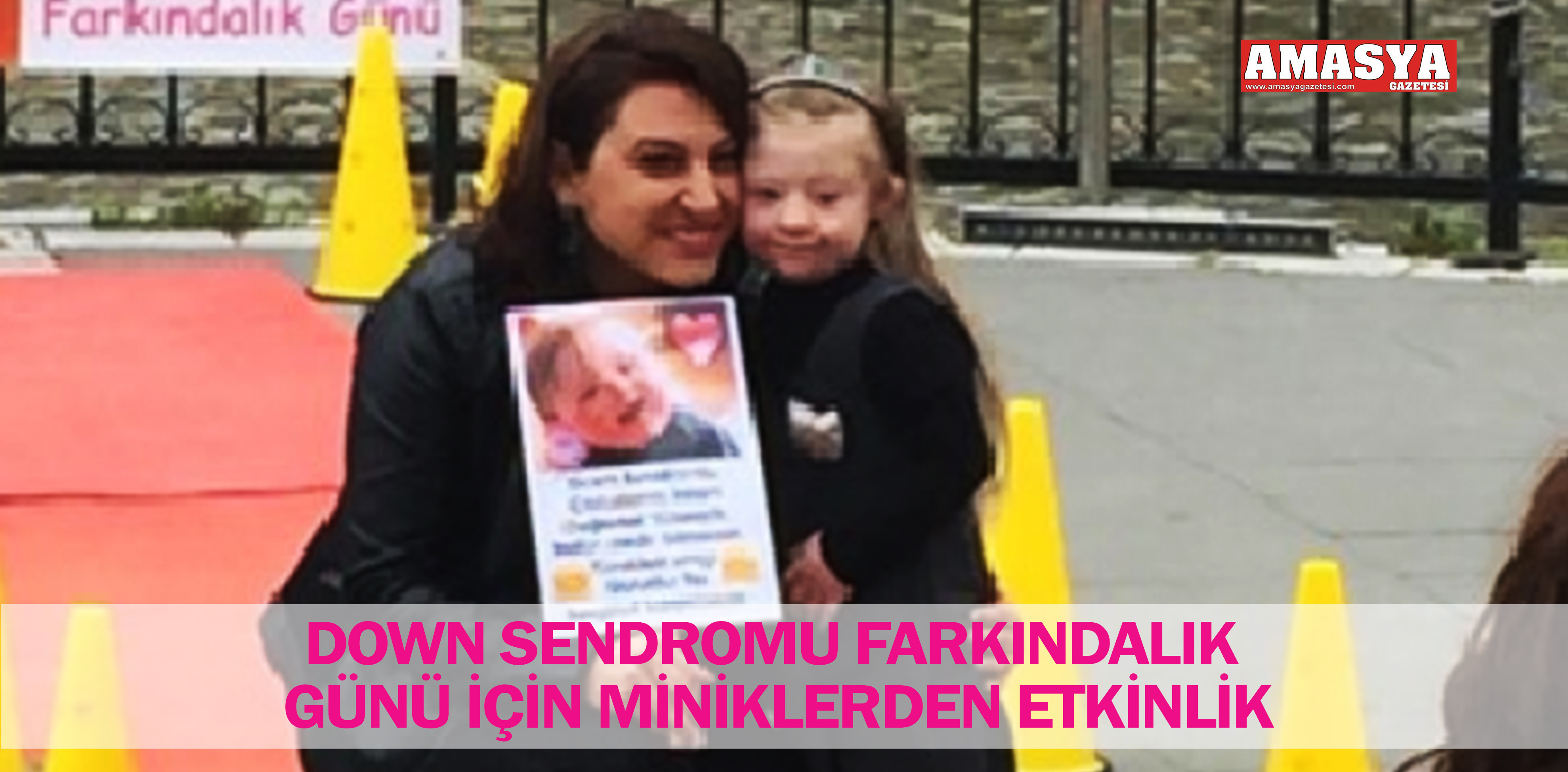 DOWN SENDROMU FARKINDALIK GÜNÜ İÇİN MİNİKLERDEN ETKİNLİK