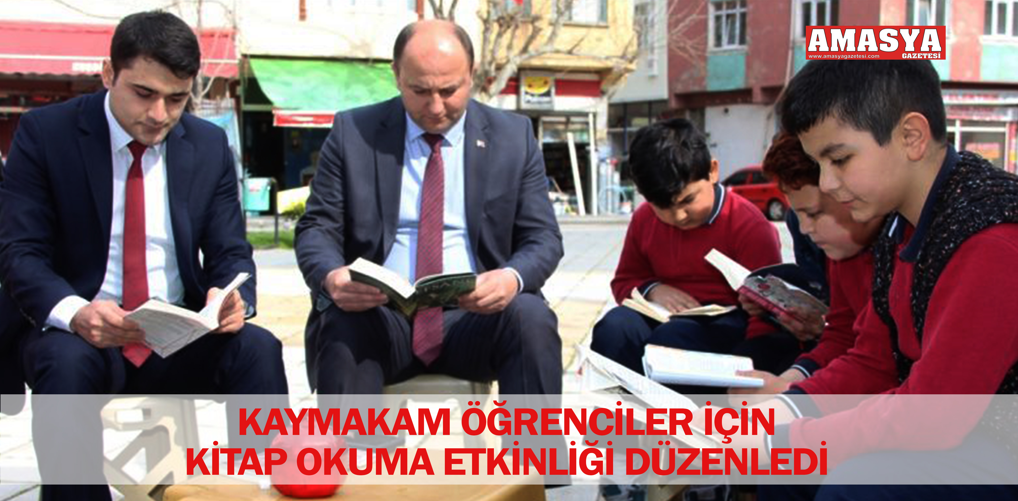 KAYMAKAM ÖĞRENCİLER İÇİN KİTAP OKUMA ETKİNLİĞİ DÜZENLEDİ