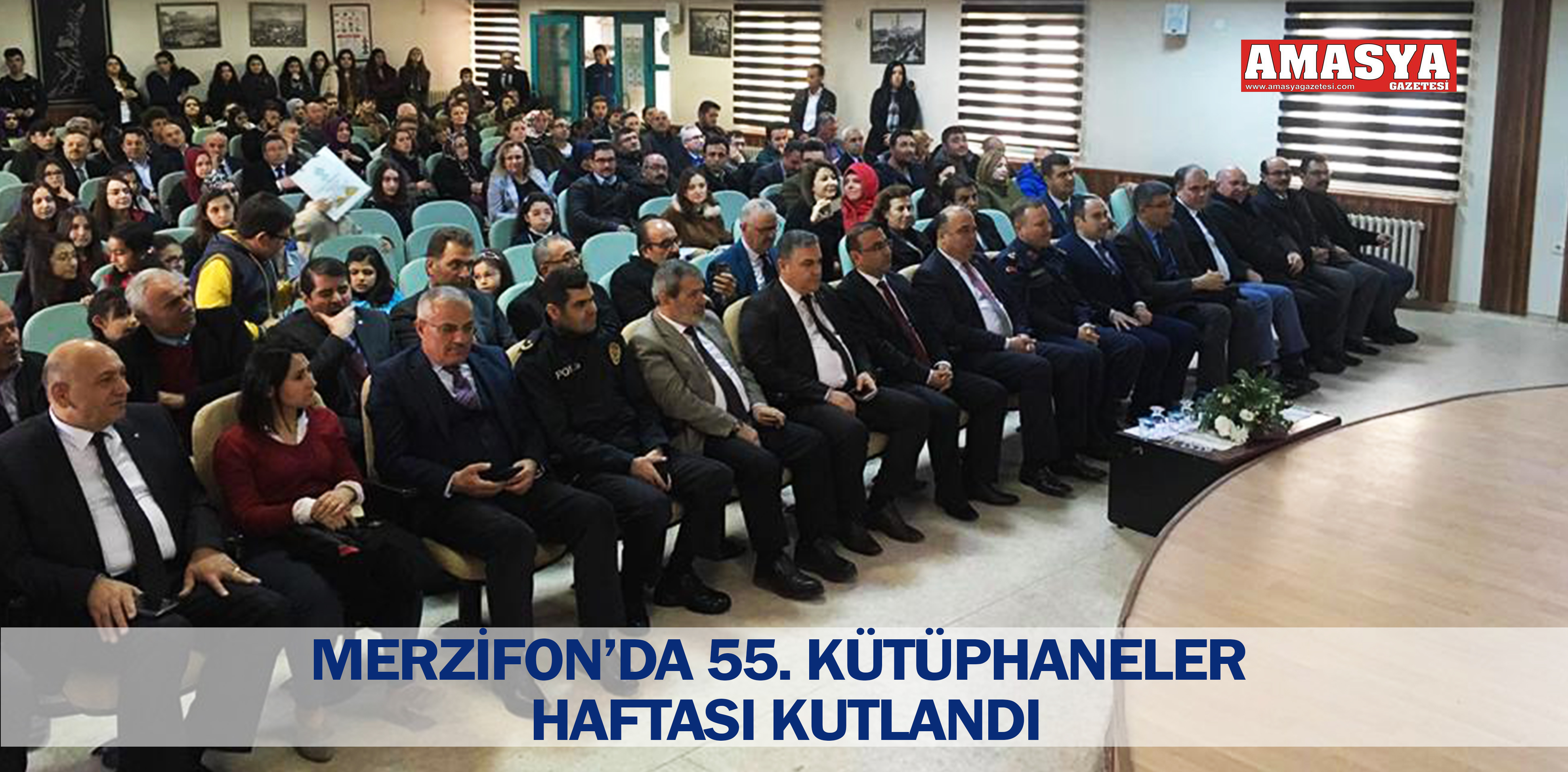 MERZİFON’DA 55. KÜTÜPHANELER HAFTASI KUTLANDI