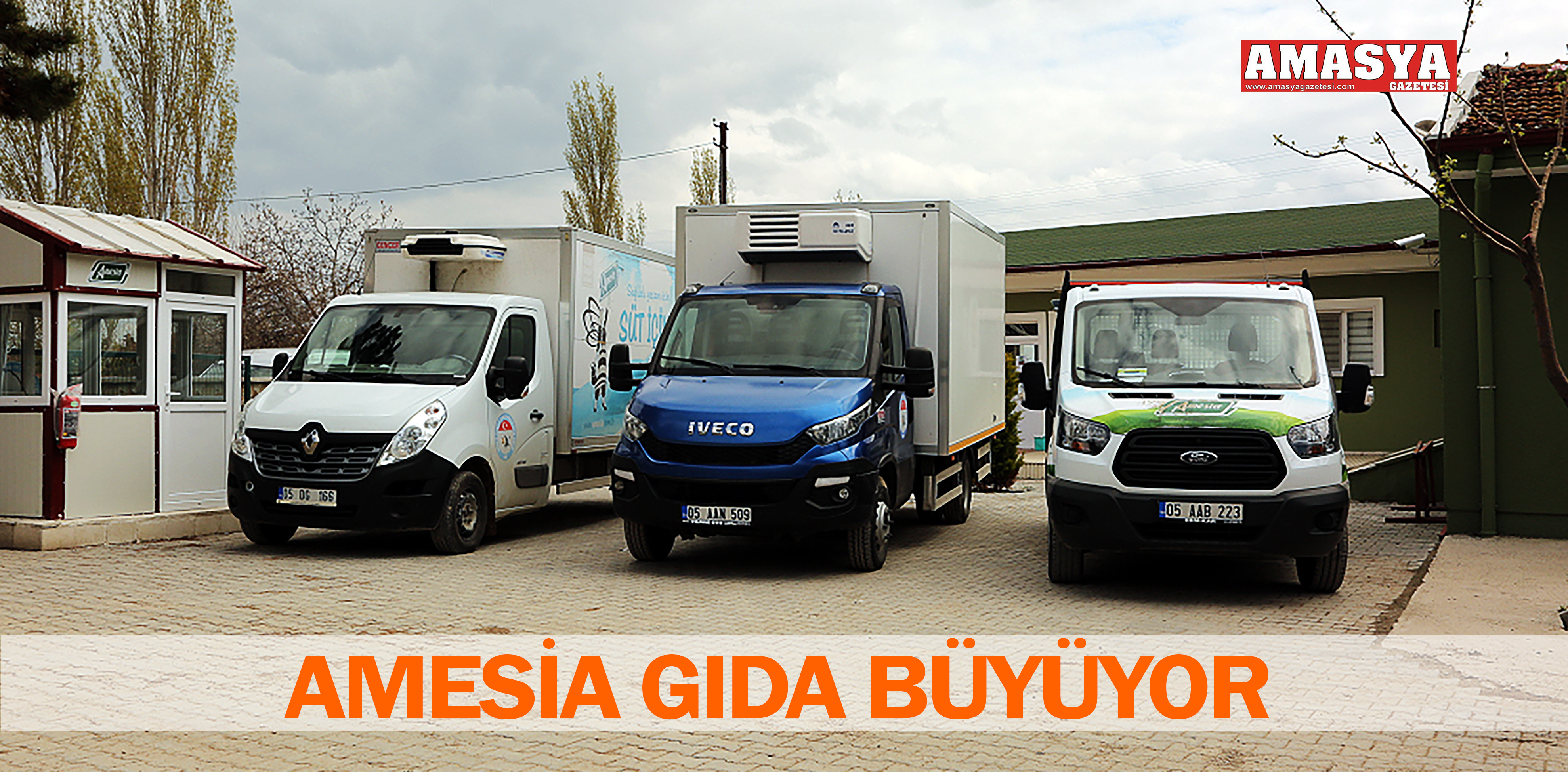 AMESİA GIDA BÜYÜYOR