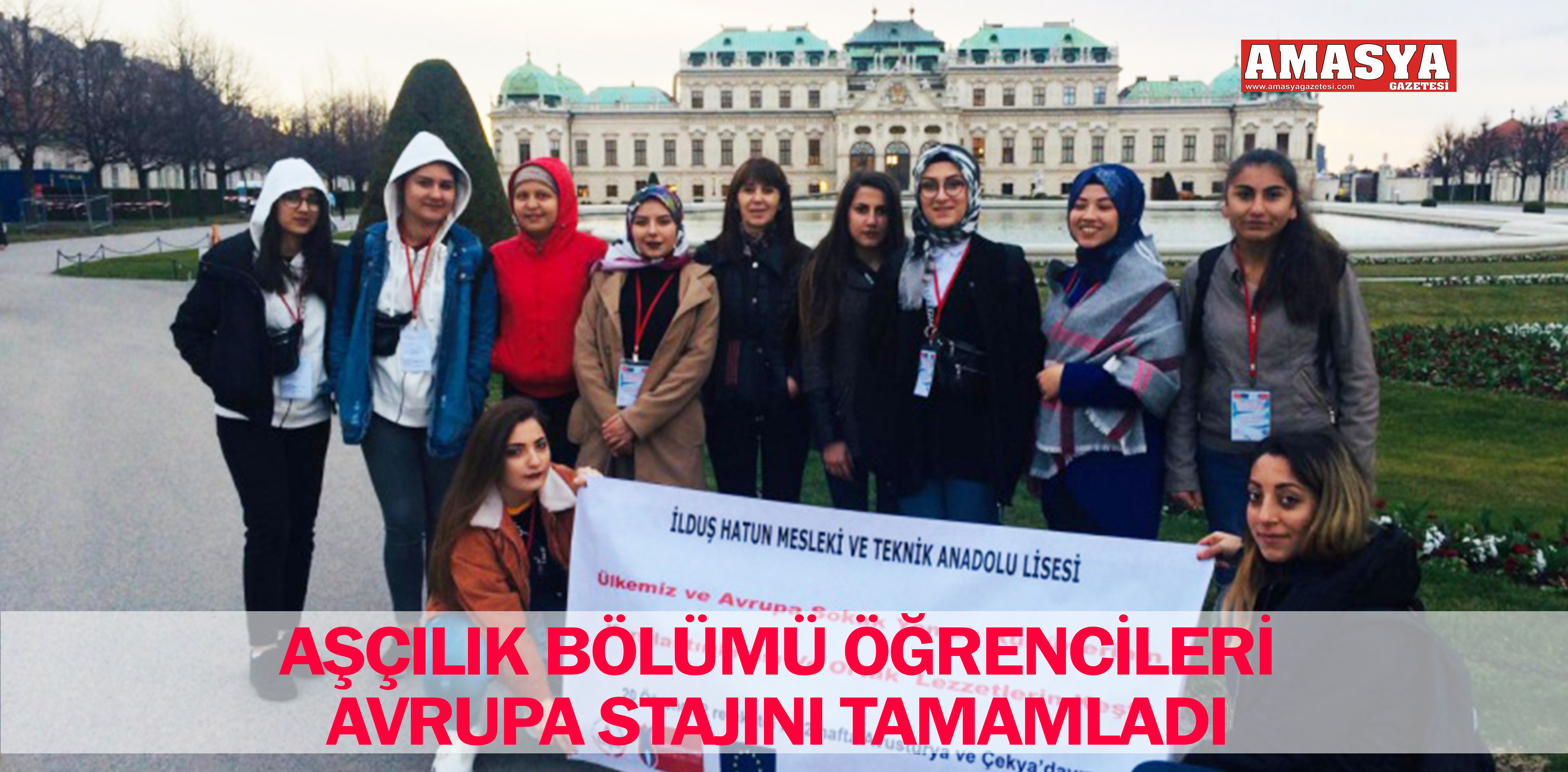 AŞÇILIK BÖLÜMÜ ÖĞRENCİLERİ AVRUPA STAJINI TAMAMLADI