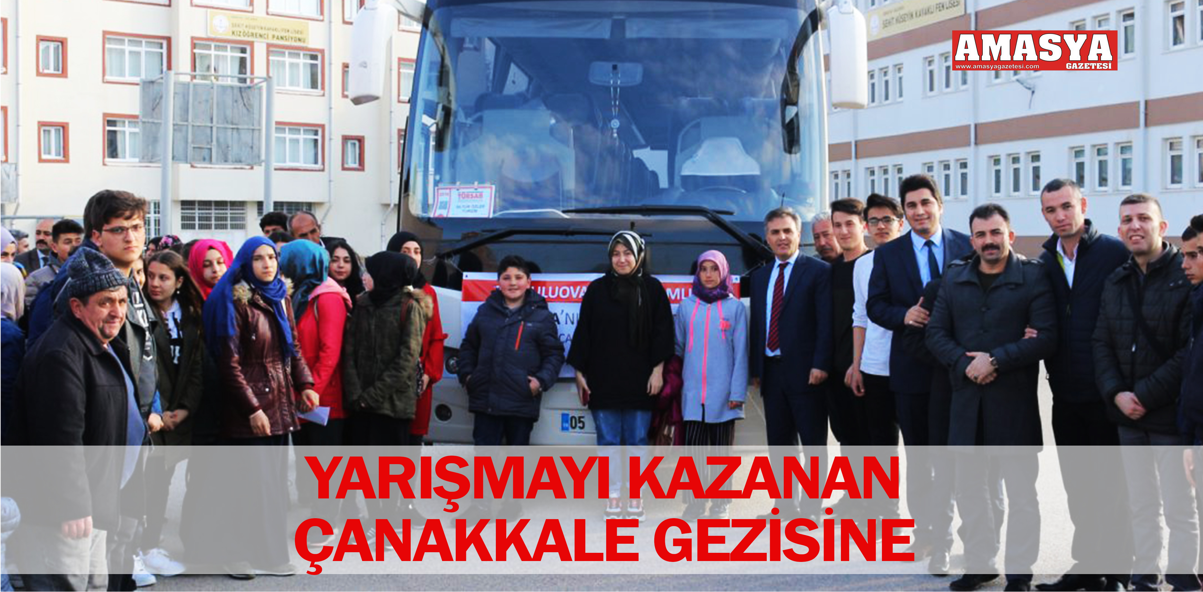 YARIŞMAYI KAZANAN ÇANAKKALE GEZİSİNE