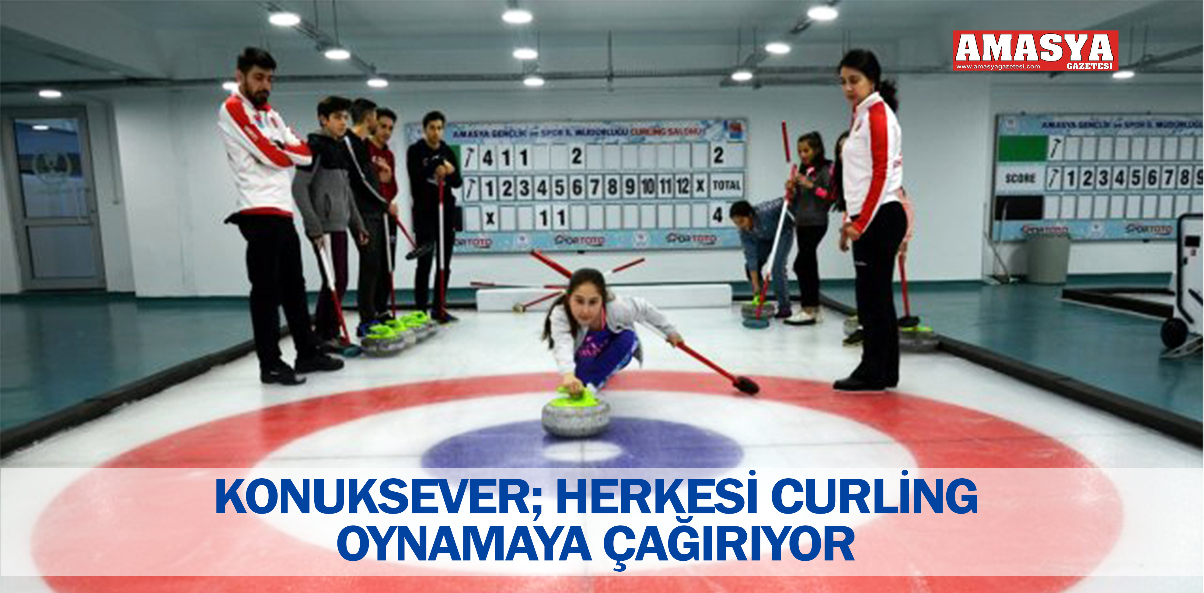 KONUKSEVER; HERKESİ CURLİNG OYNAMAYA ÇAĞIRIYOR