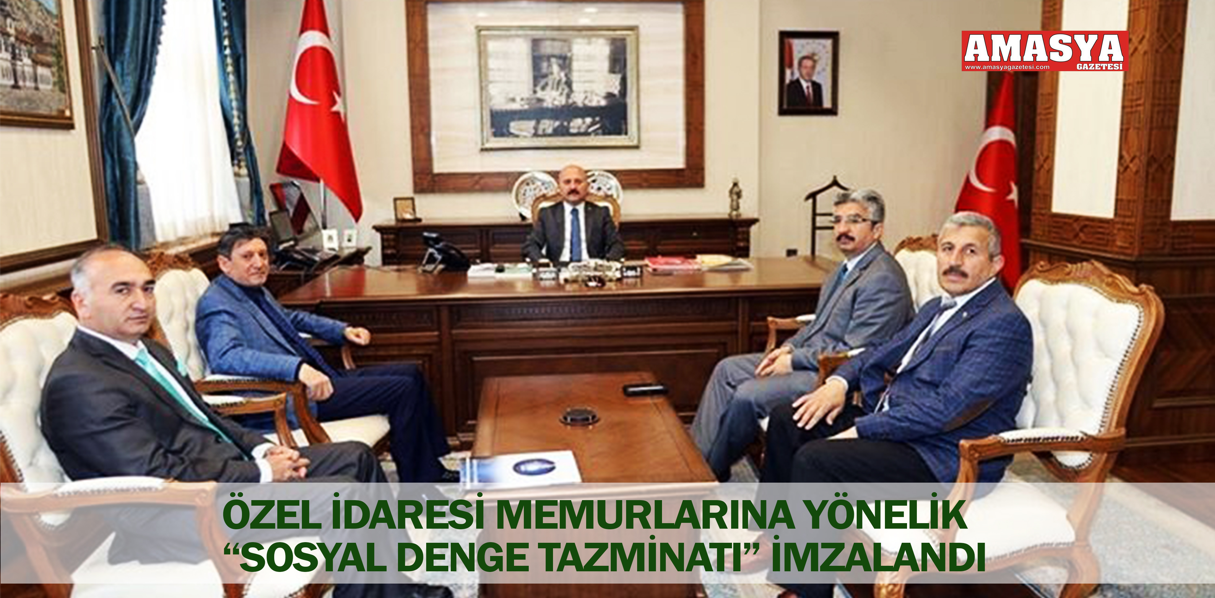 ÖZEL İDARESİ MEMURLARINA YÖNELİK  “SOSYAL DENGE TAZMİNATI” İMZALANDI