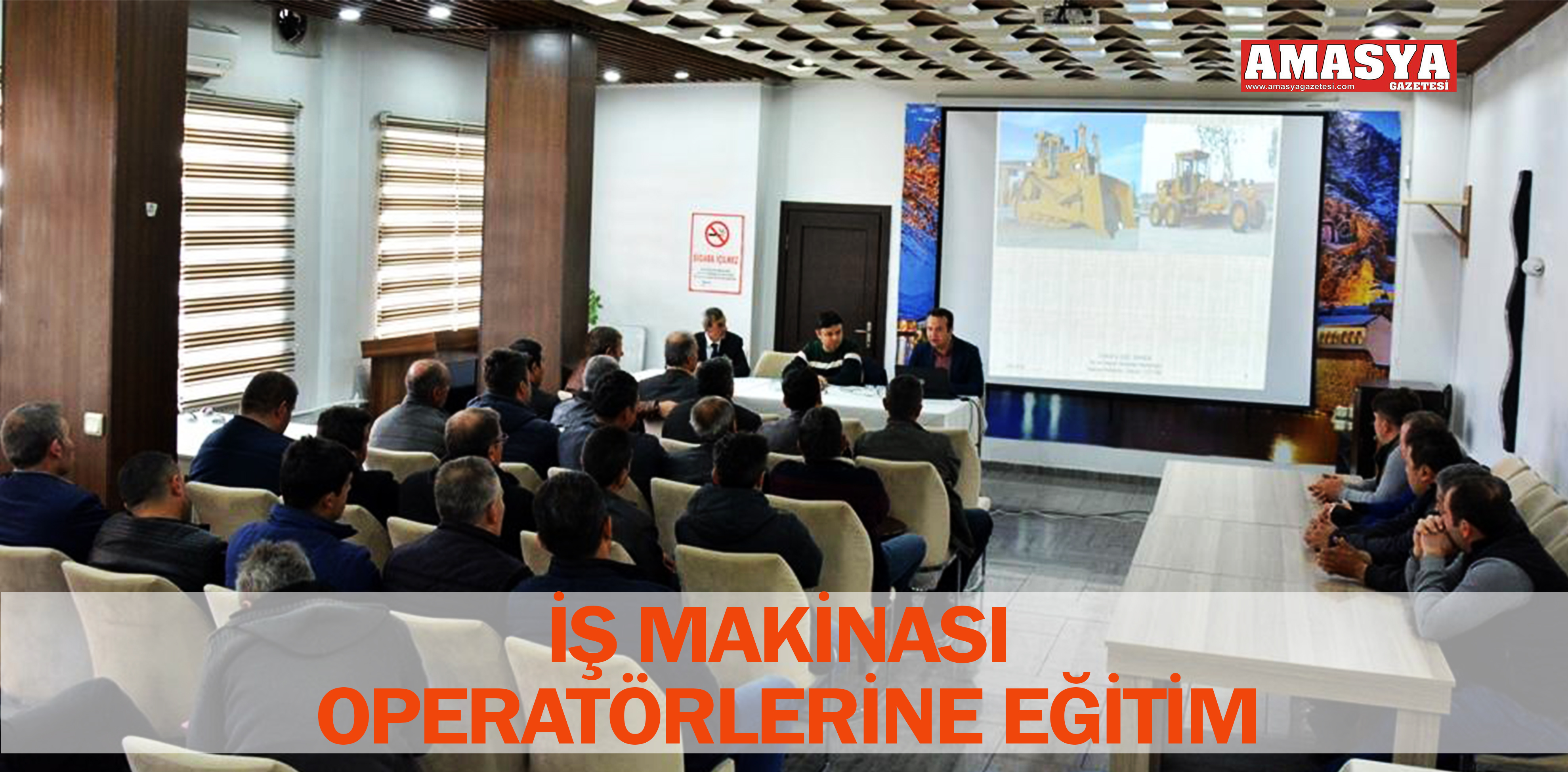 İŞ MAKİNASI OPERATÖRLERİNE EĞİTİM