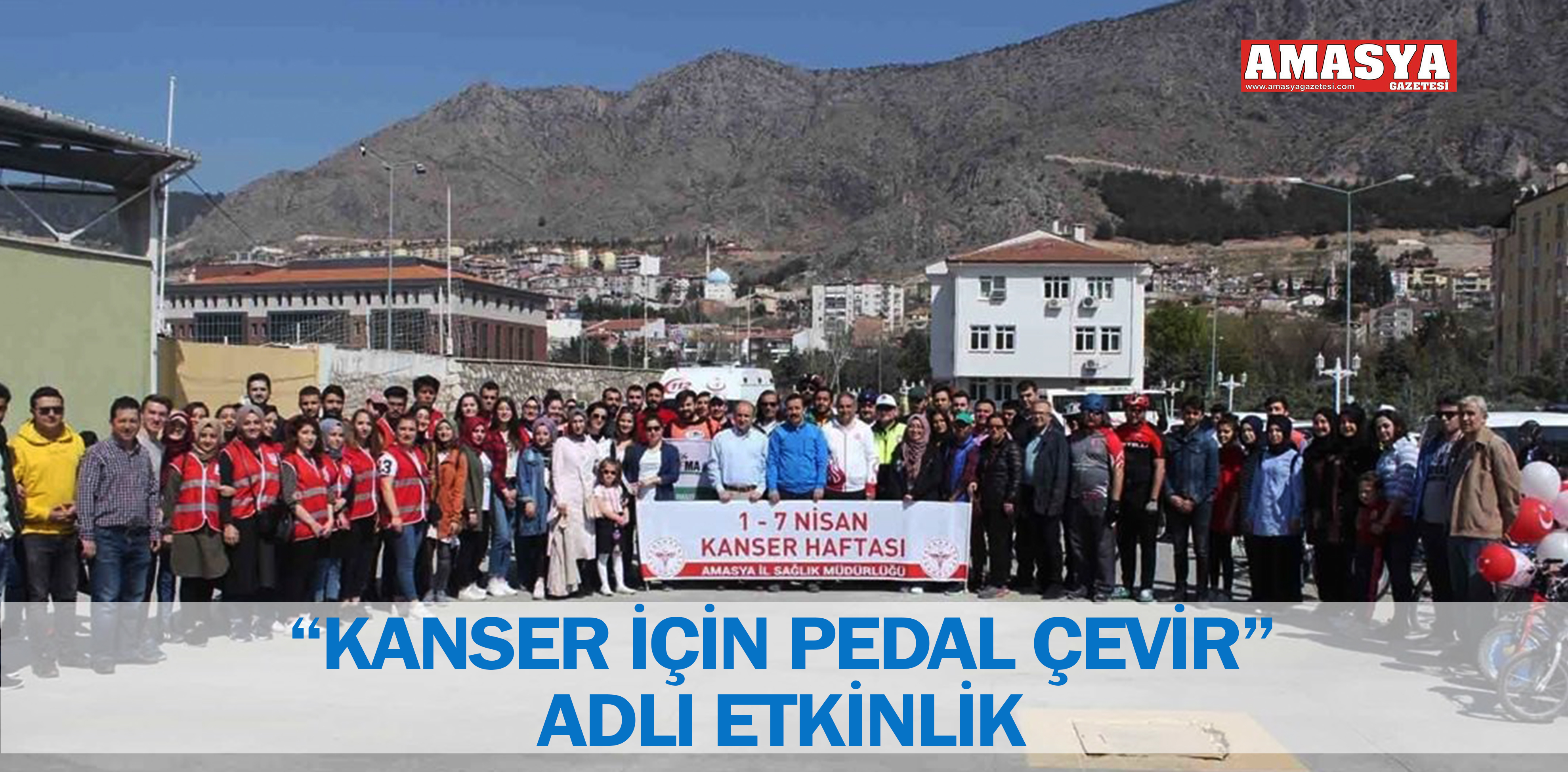 “KANSER İÇİN PEDAL ÇEVİR” ADLI ETKİNLİK