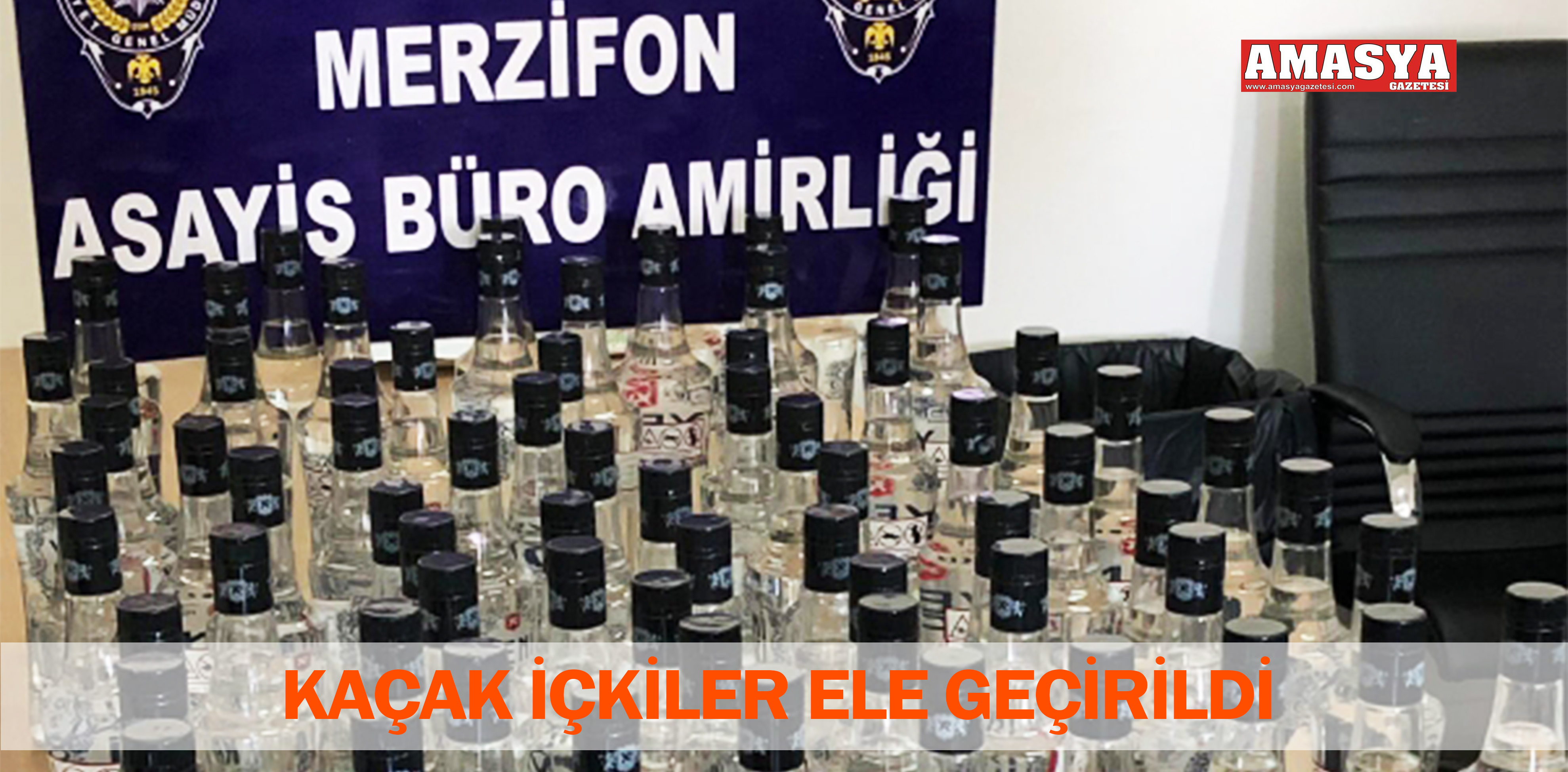 KAÇAK İÇKİLER ELE GEÇİRİLDİ