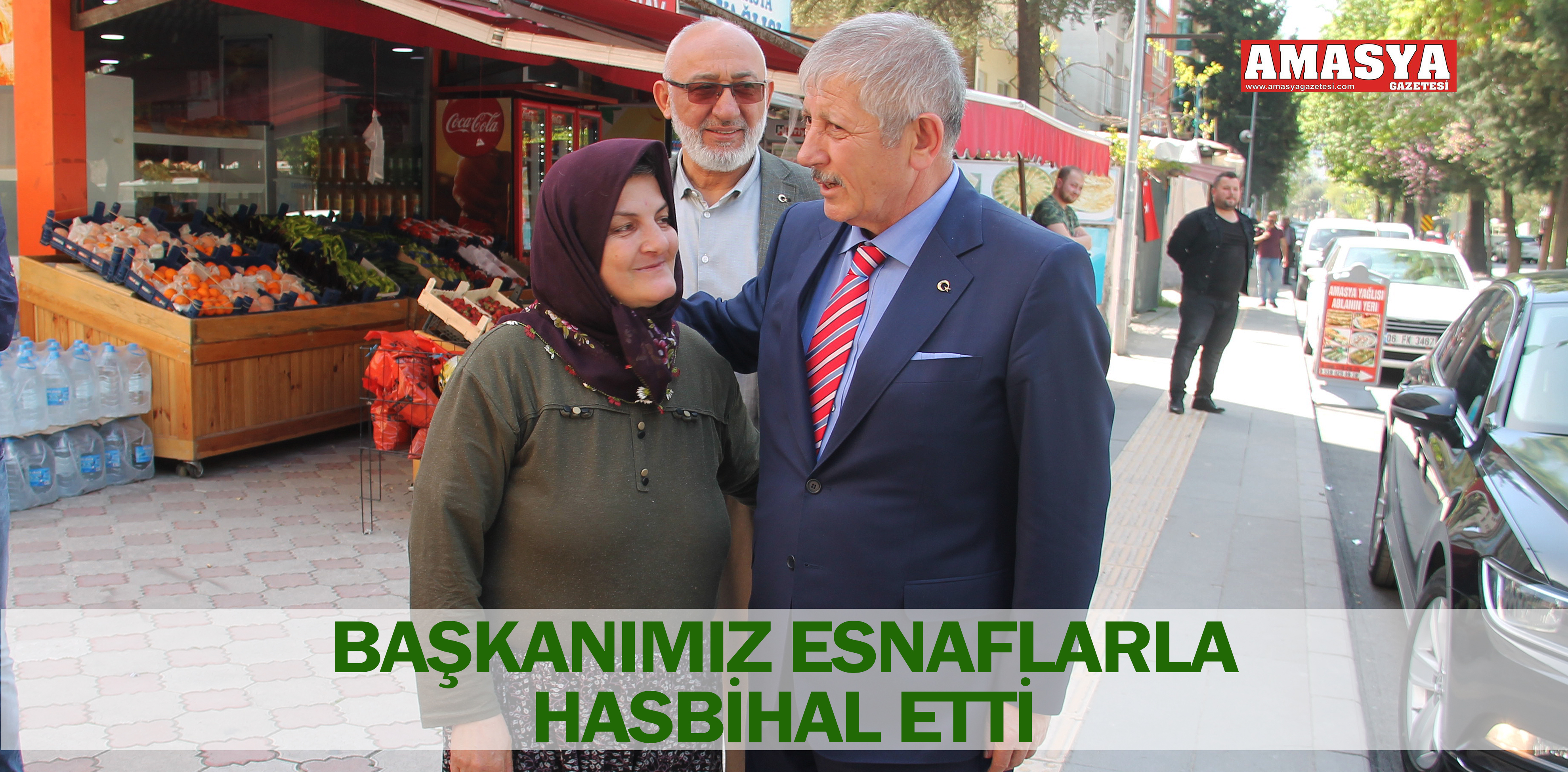 BAŞKANIMIZ ESNAFLARLA HASBİHAL ETTİ