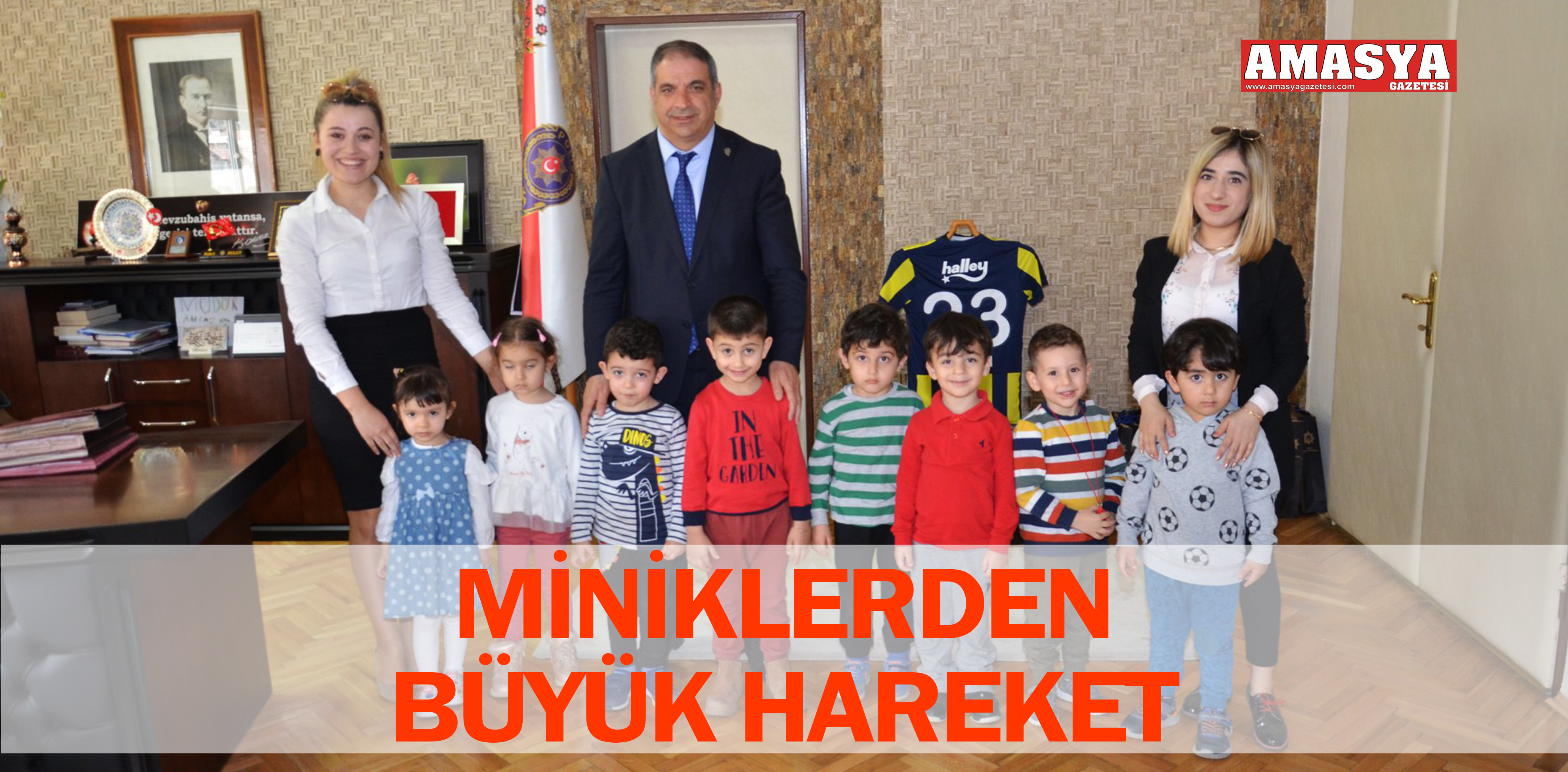 MİNİKLERDEN BÜYÜK HAREKET