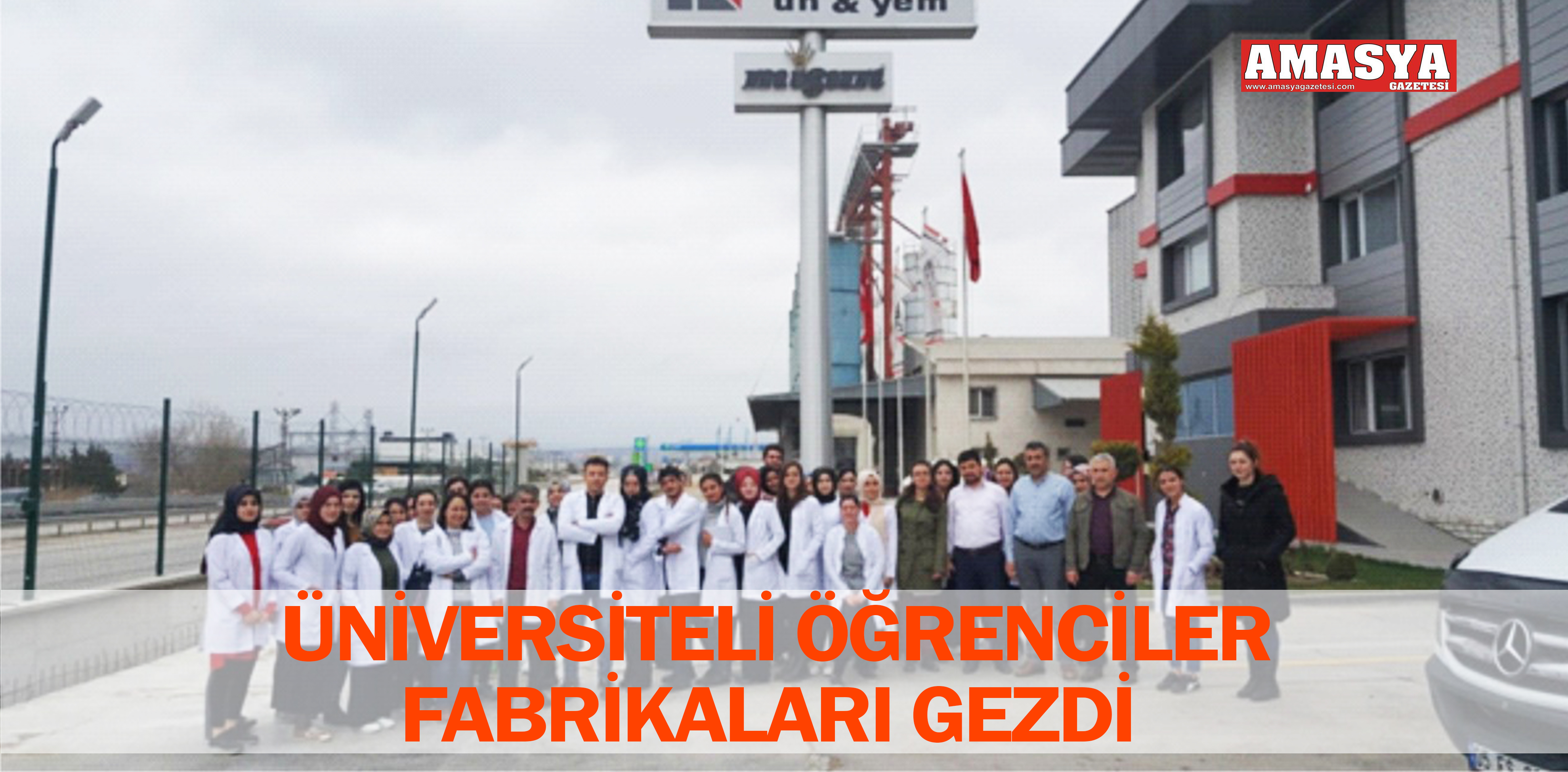 ÜNİVERSİTELİ ÖĞRENCİLER FABRİKALARI GEZDİ