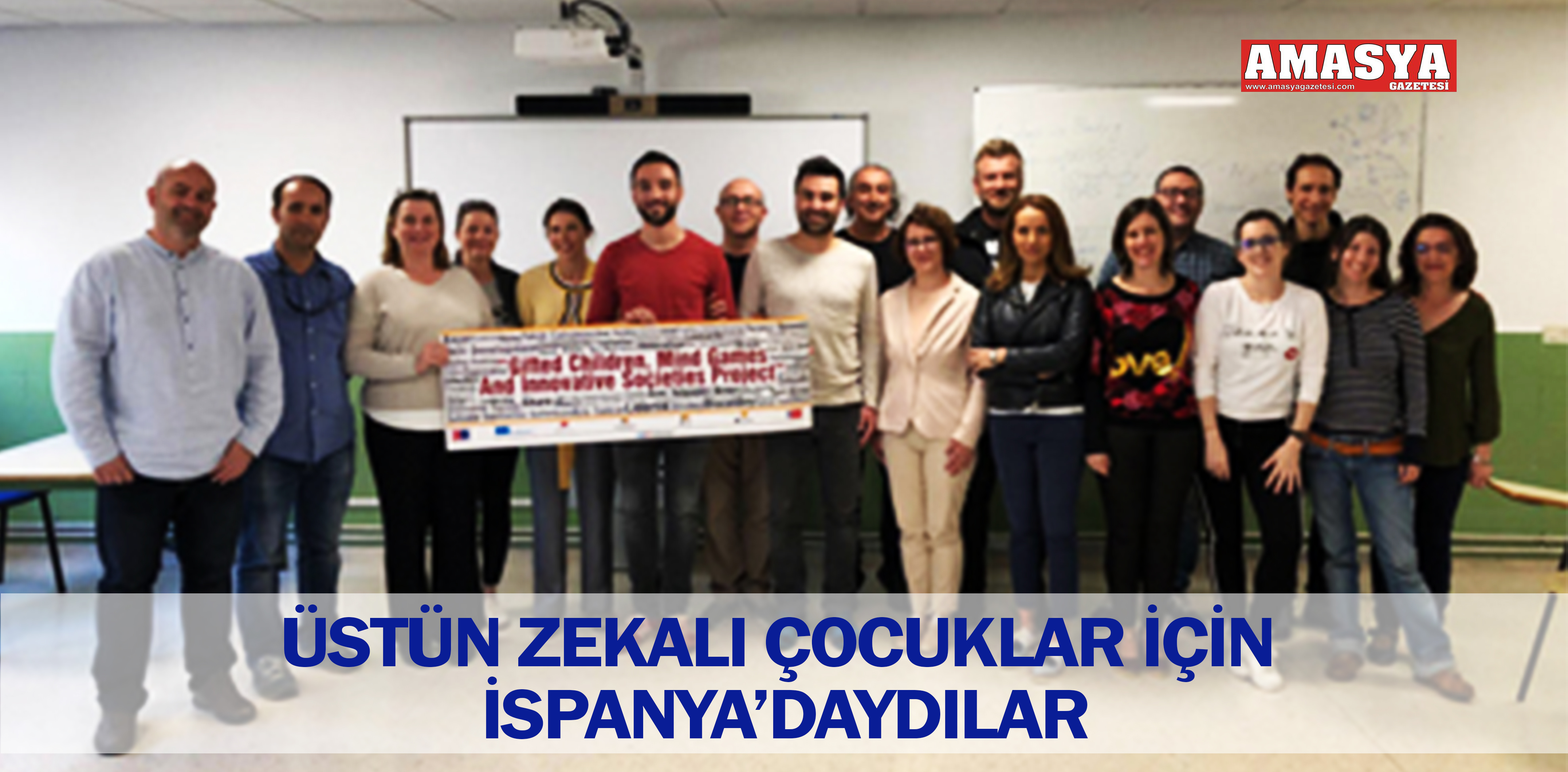 ÜSTÜN ZEKALI ÇOCUKLAR İÇİN İSPANYA’DAYDILAR