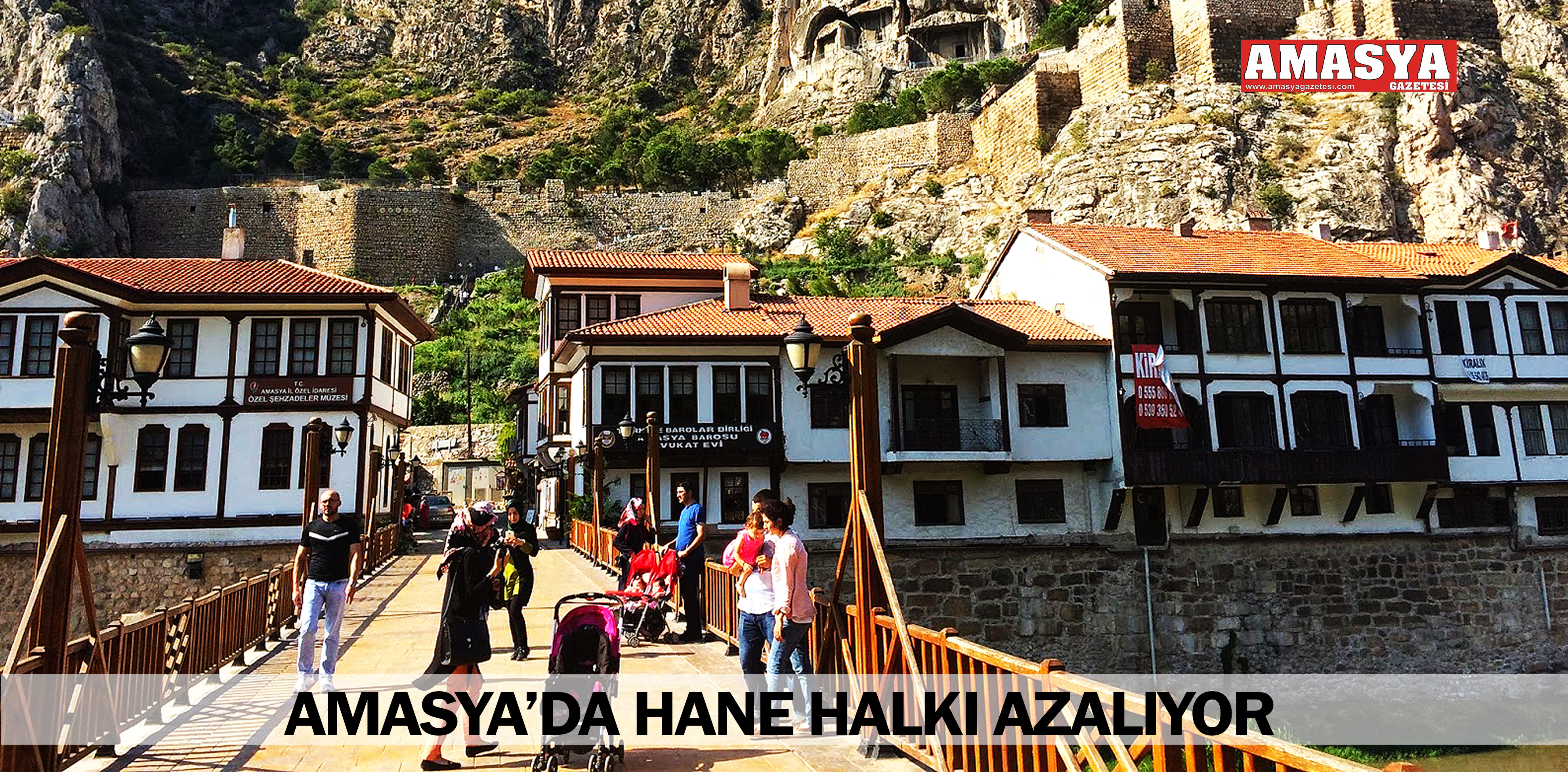 AMASYA’DA HANE HALKI AZALIYOR