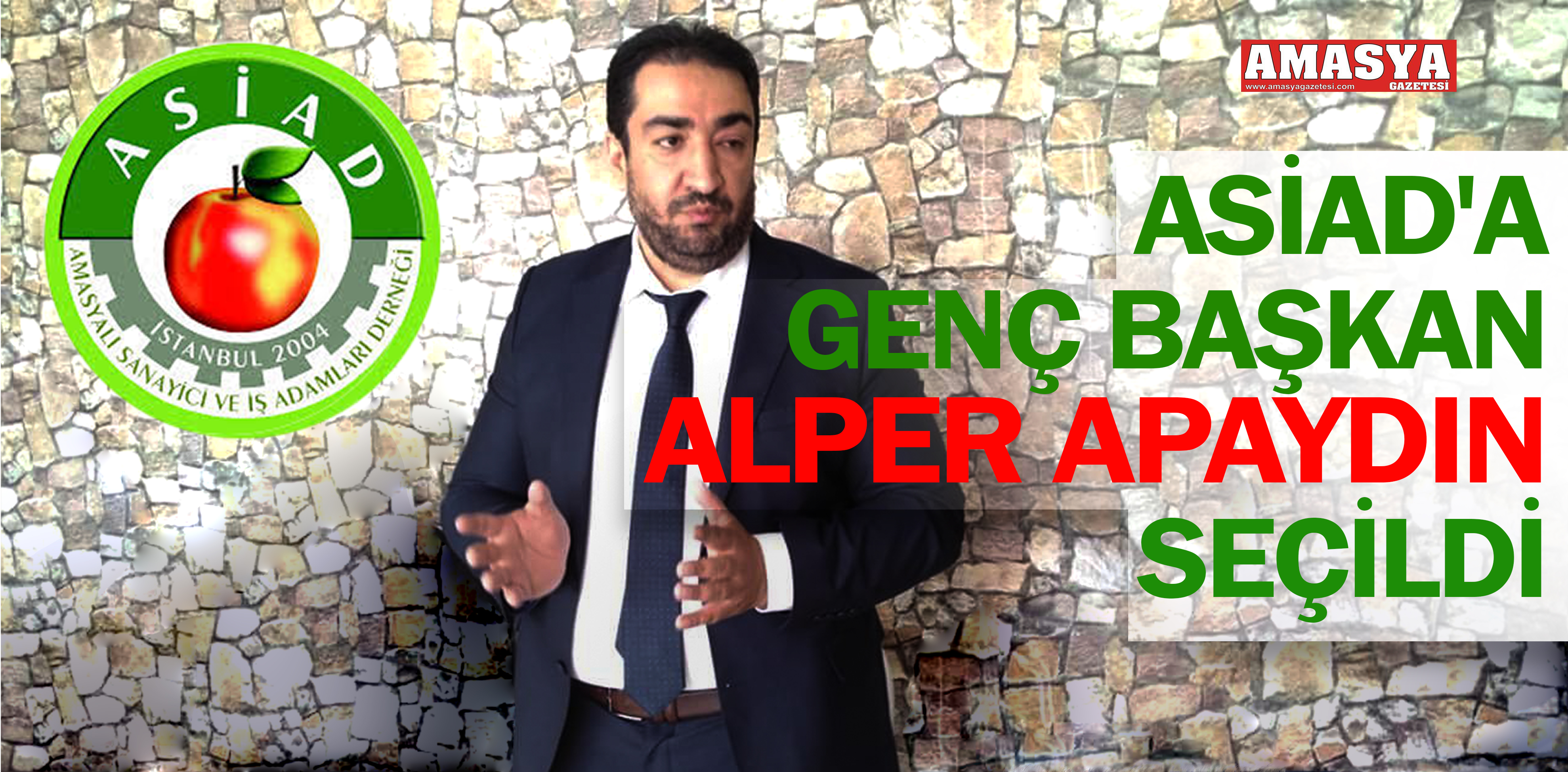 ASİAD’A GENÇ BAŞKAN ALPER APAYDIN SEÇİLDİ