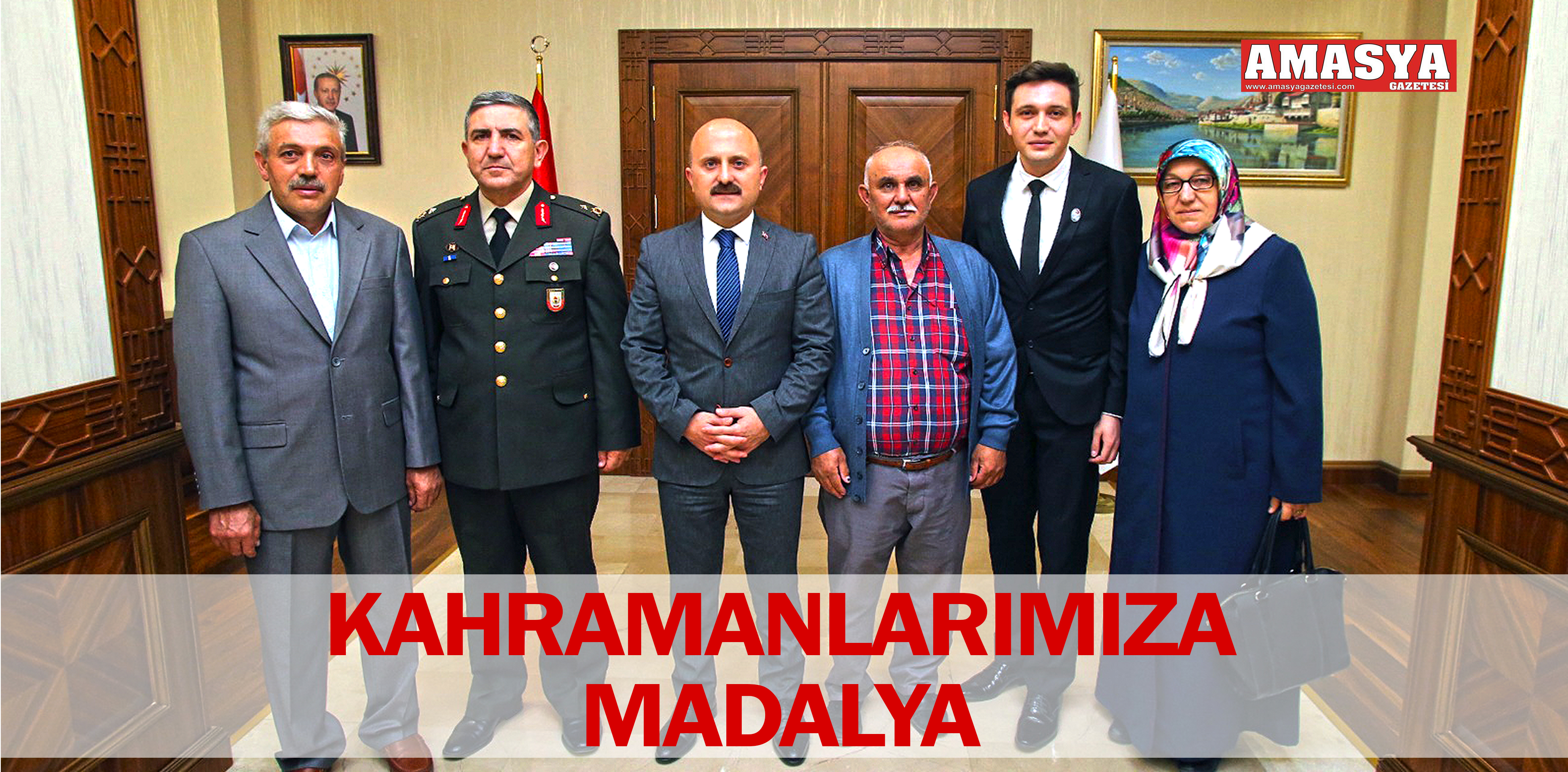 KAHRAMANLARIMIZA MADALYA