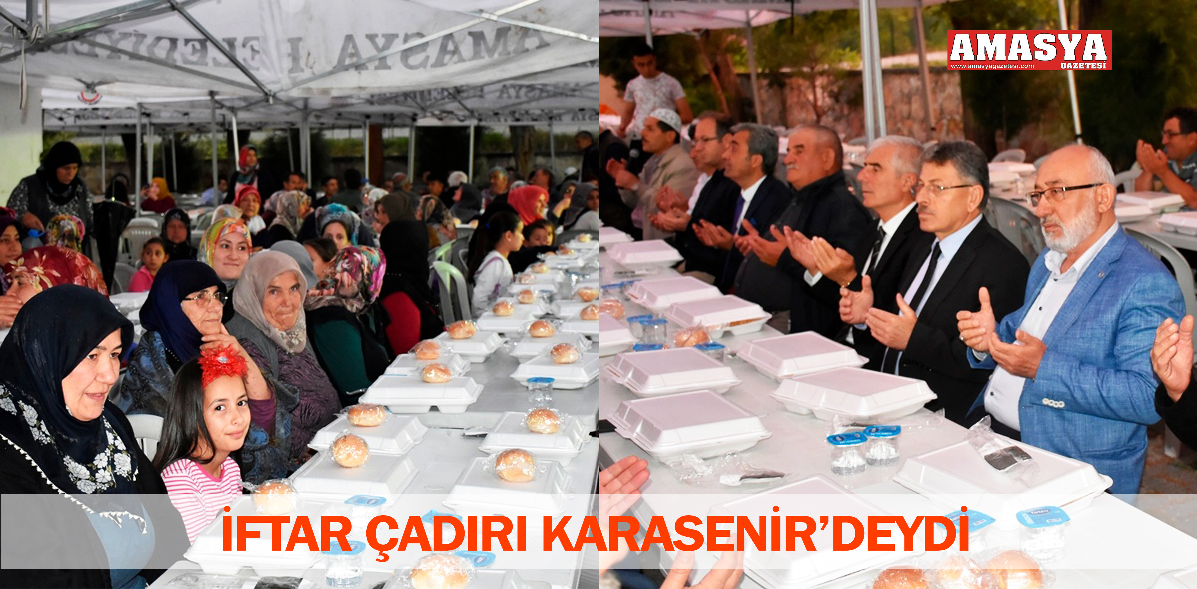 İFTAR ÇADIRI KARASENİR’DEYDİ