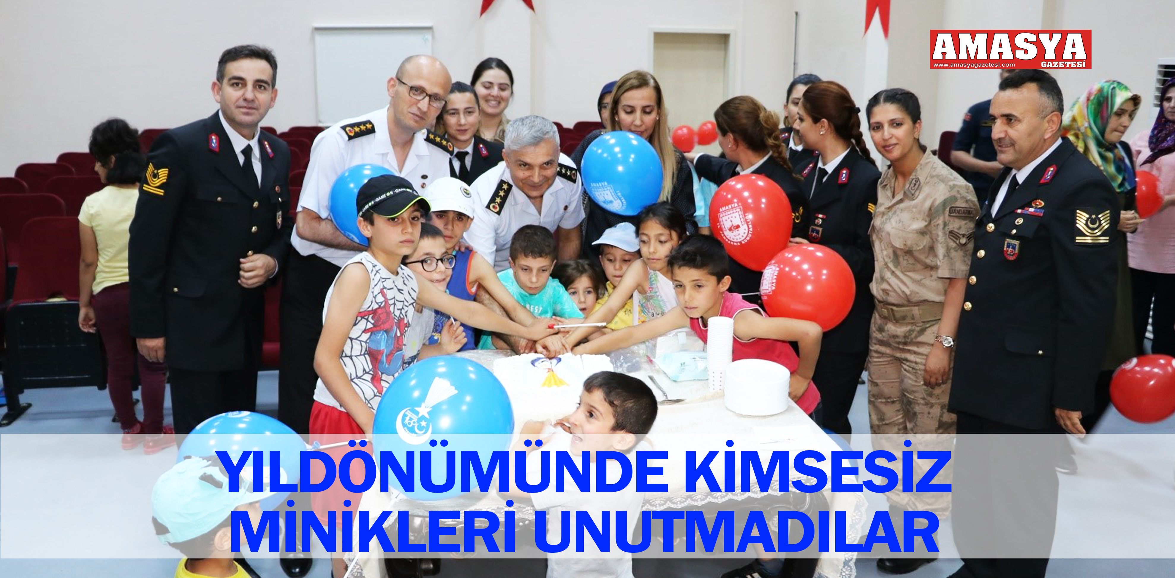 YILDÖNÜMÜNDE KİMSESİZ MİNİKLERİ UNUTMADILAR