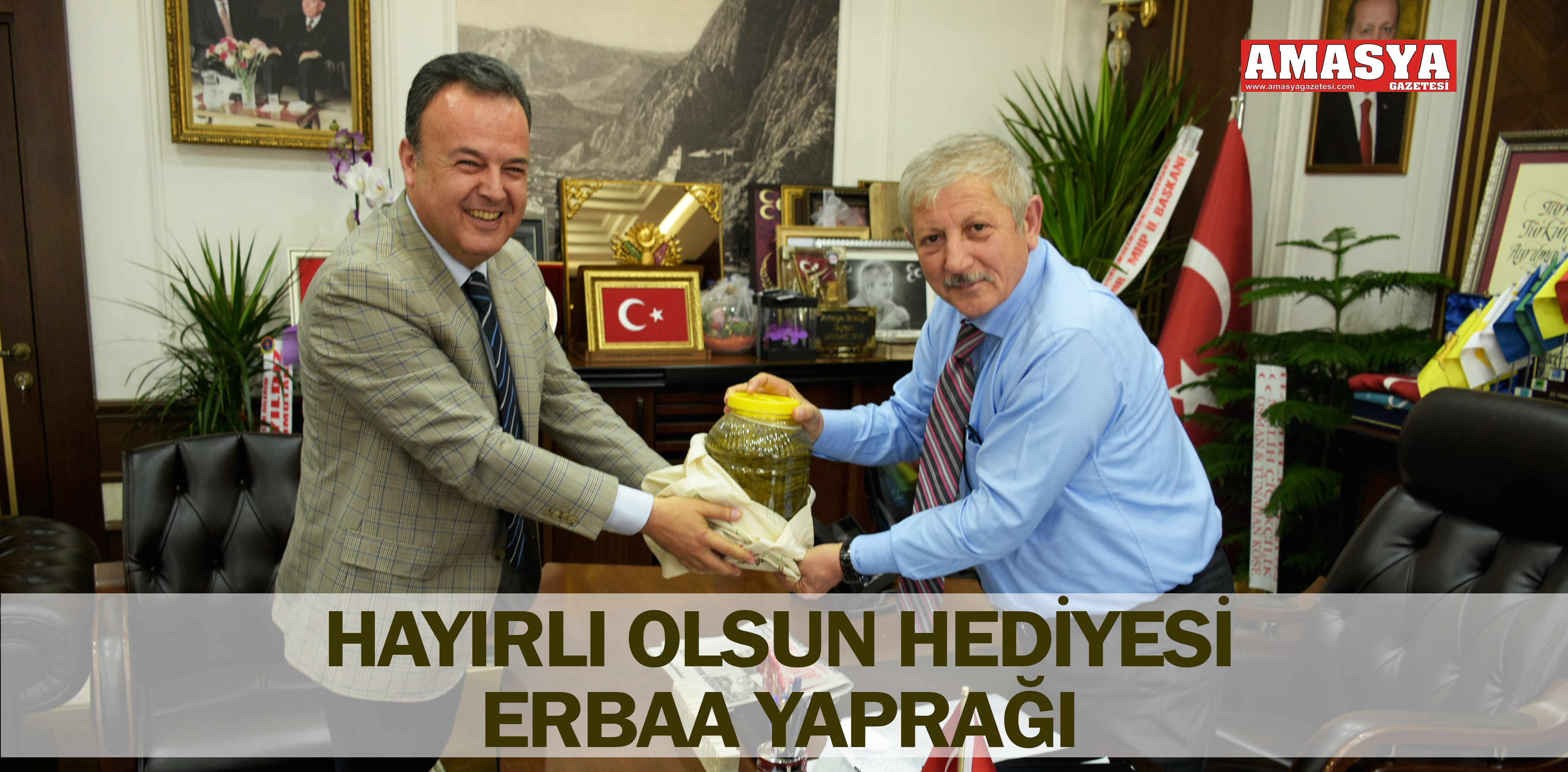 HAYIRLI OLSUN HEDİYESİ ERBAA YAPRAĞI