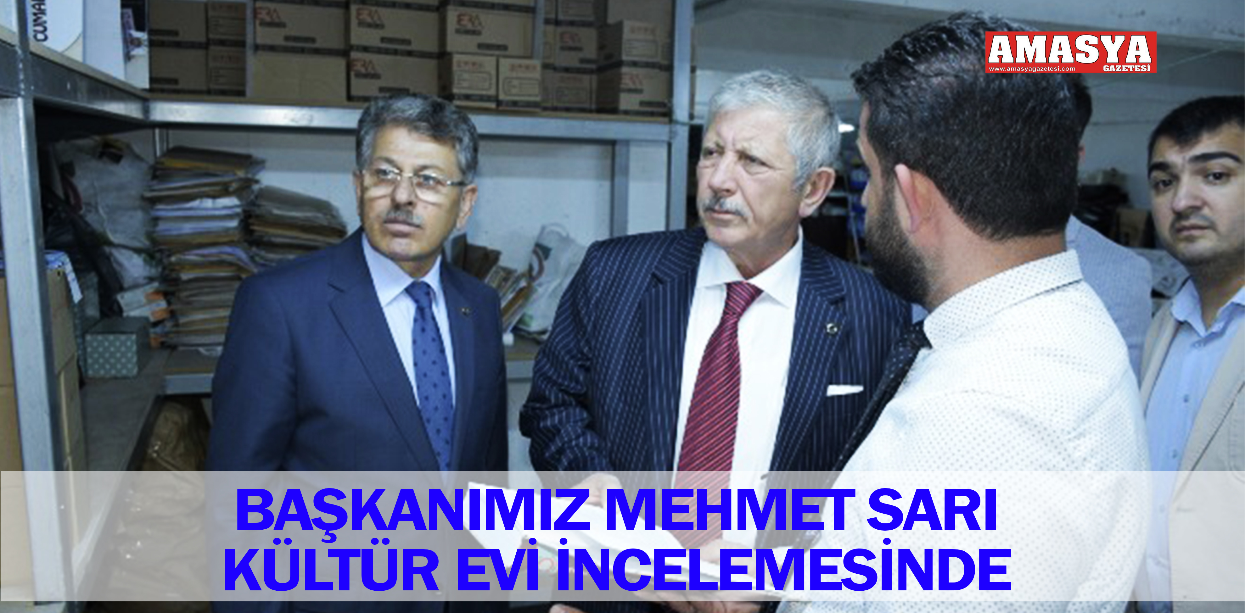 MEHMET SARI KÜLTÜR EVİ İNCELEMESİNDE