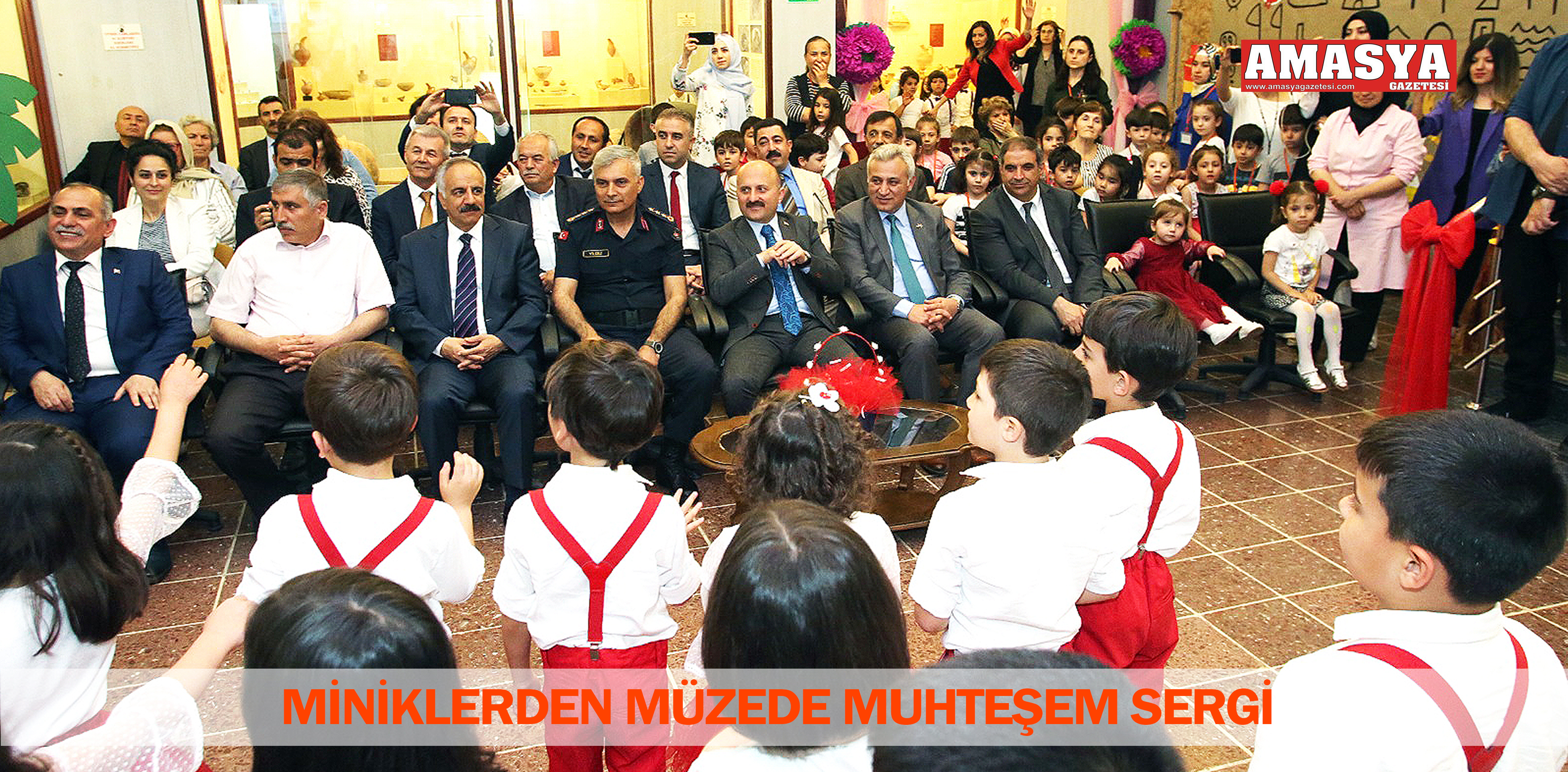 MİNİKLERDEN MÜZEDE MUHTEŞEM SERGİ