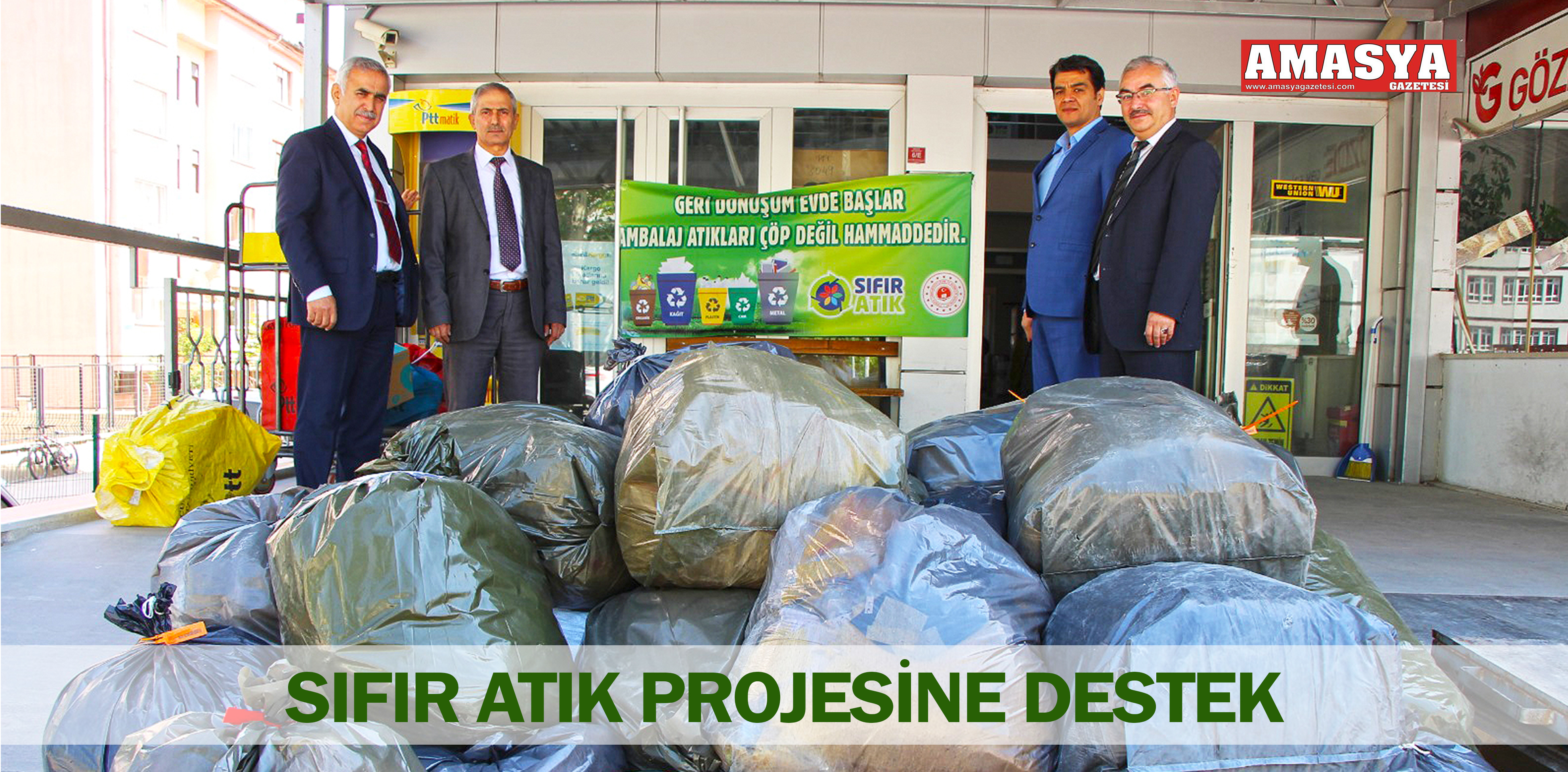 SIFIR ATIK PROJESİNE DESTEK