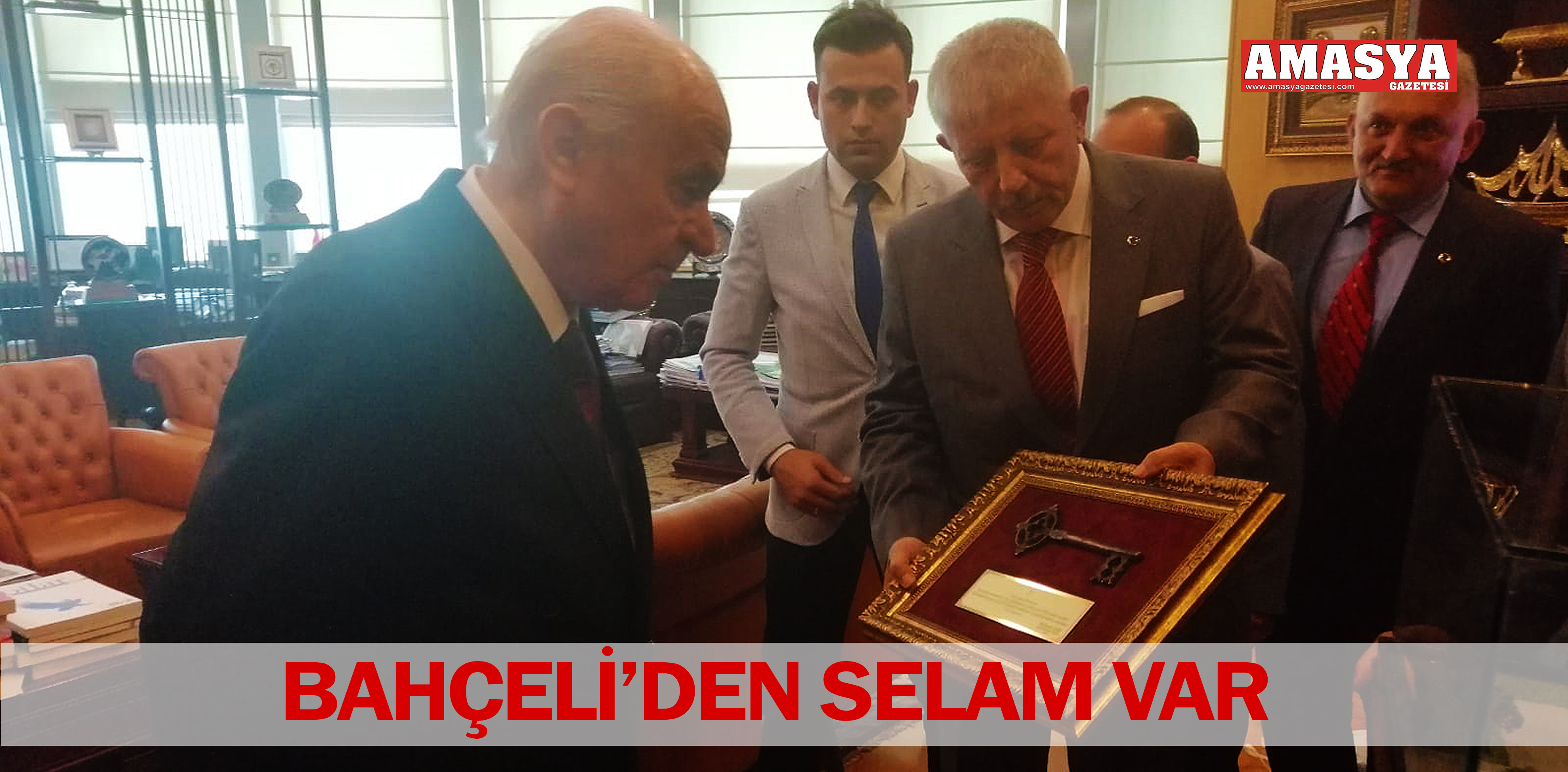 BAHÇELİ’DEN SELAM VAR