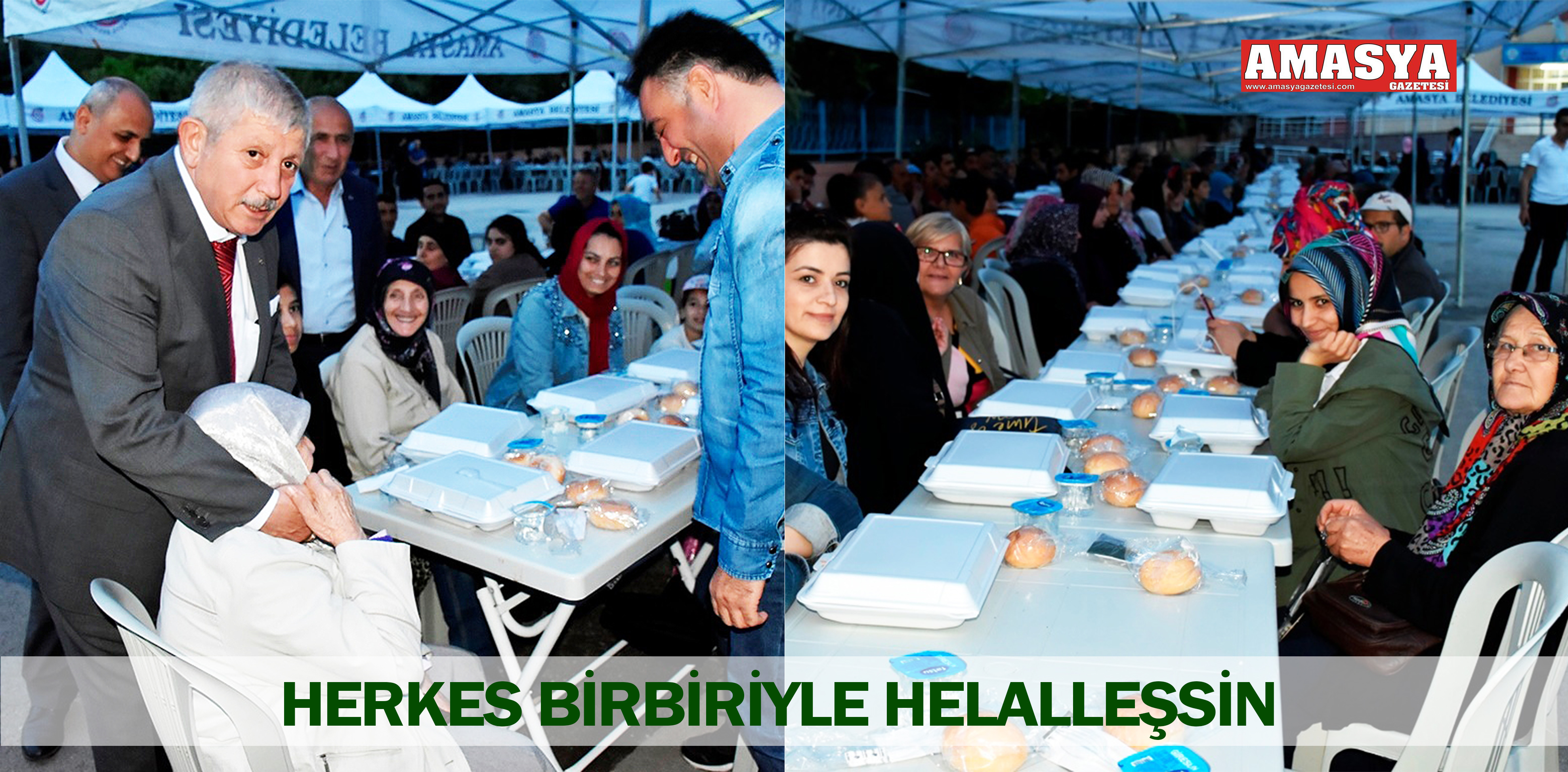 HERKES BİRBİRİYLE HELALLEŞSİN