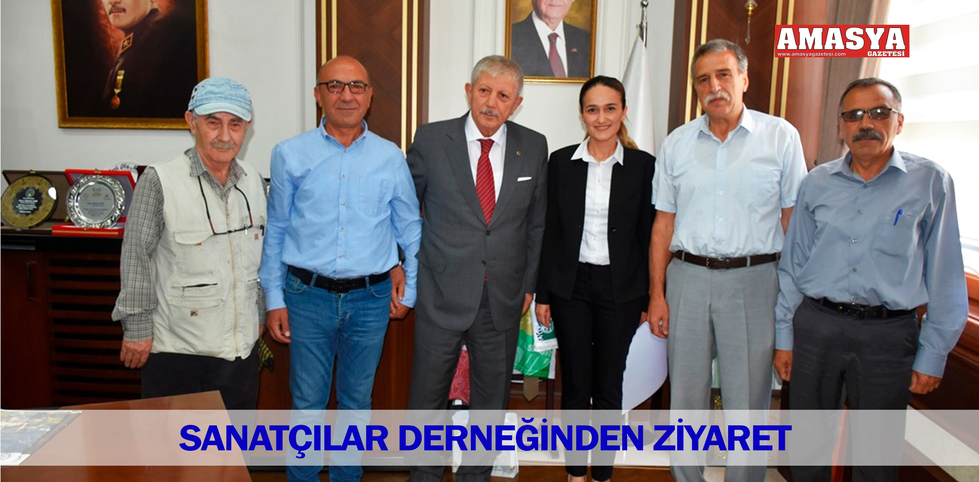 SANATÇILAR DERNEĞİNDEN ZİYARET