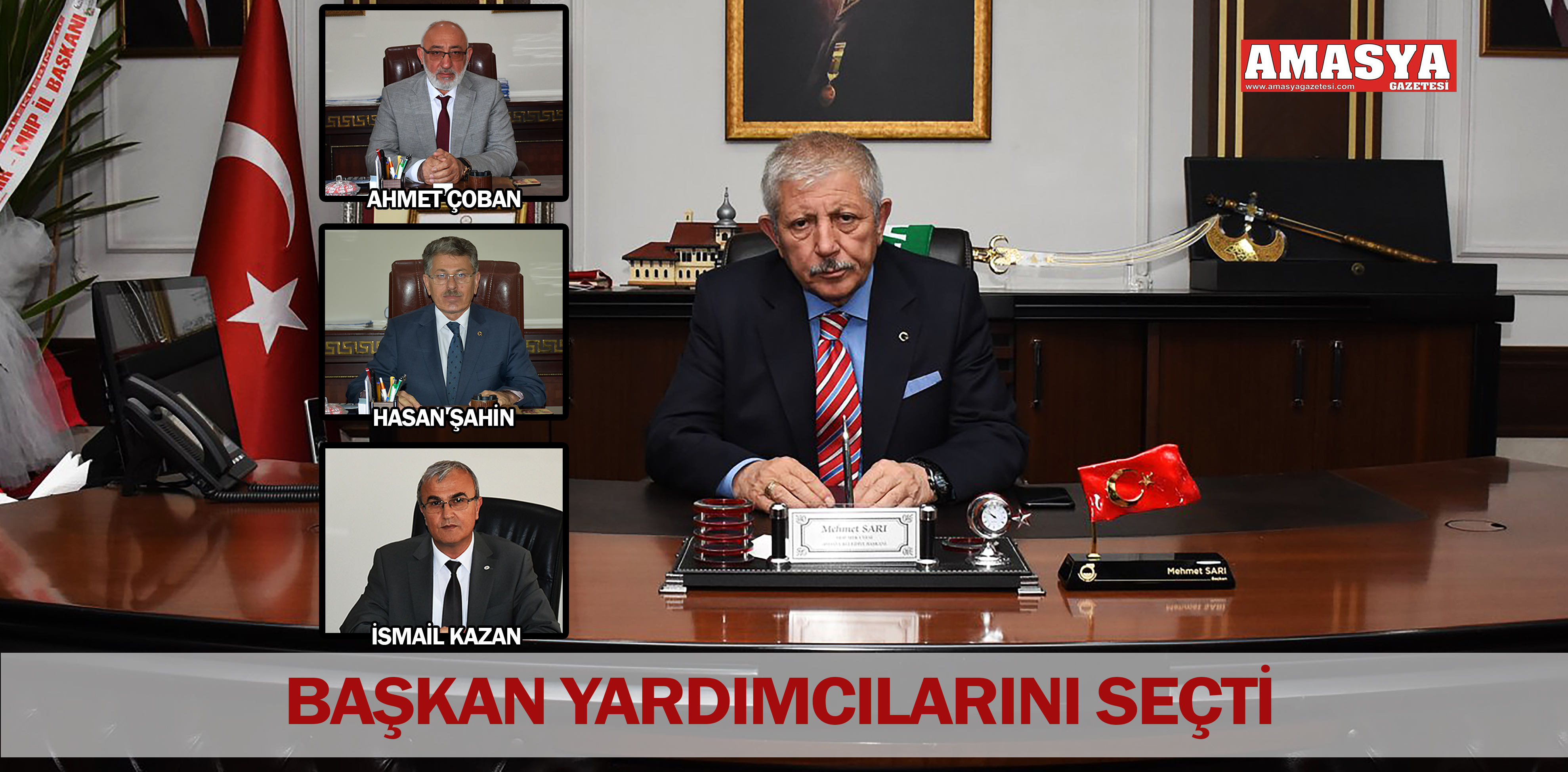 BAŞKAN YARDIMCILARINI SEÇTİ