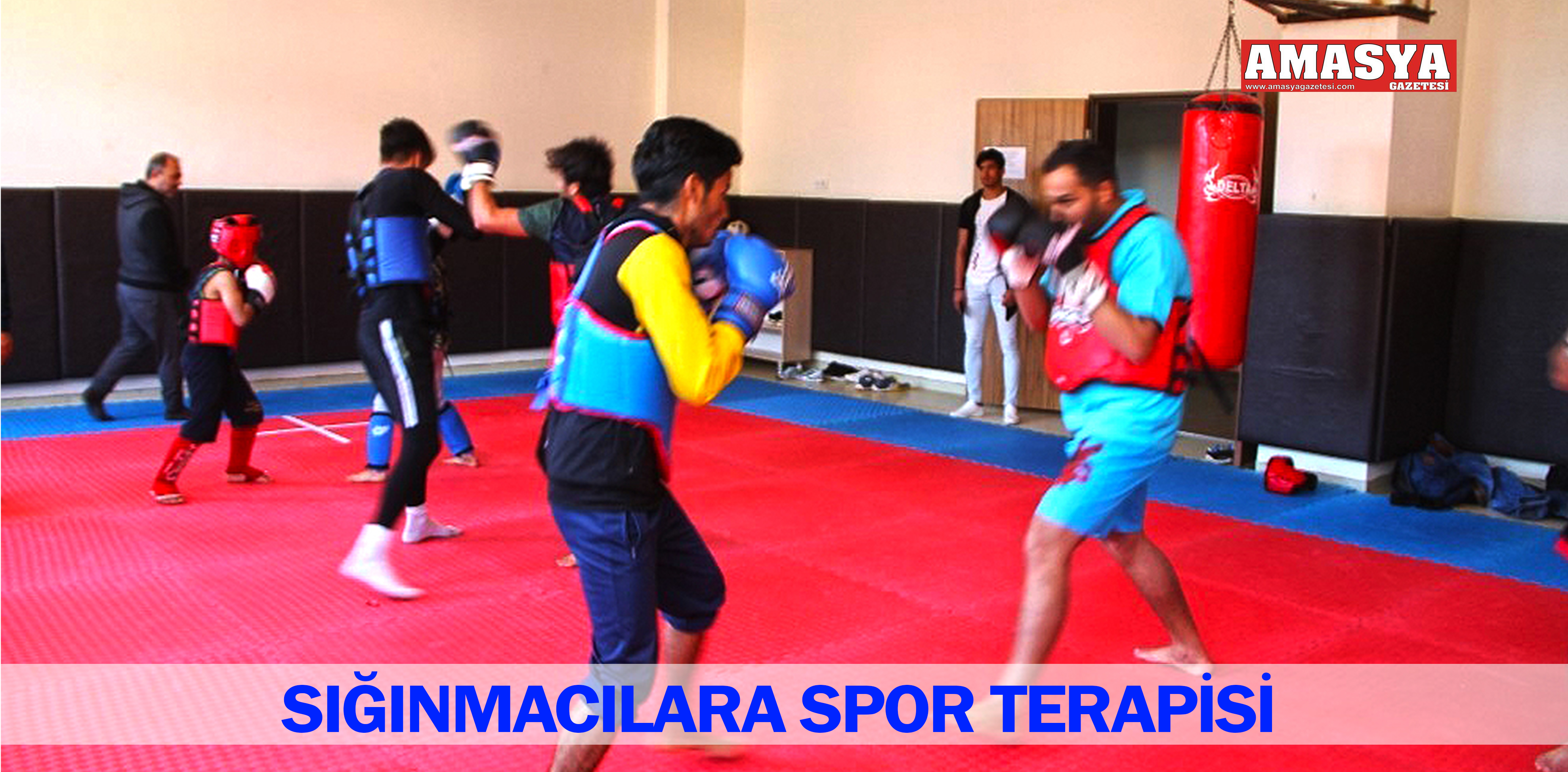 SIĞINMACILARA SPOR TERAPİSİ