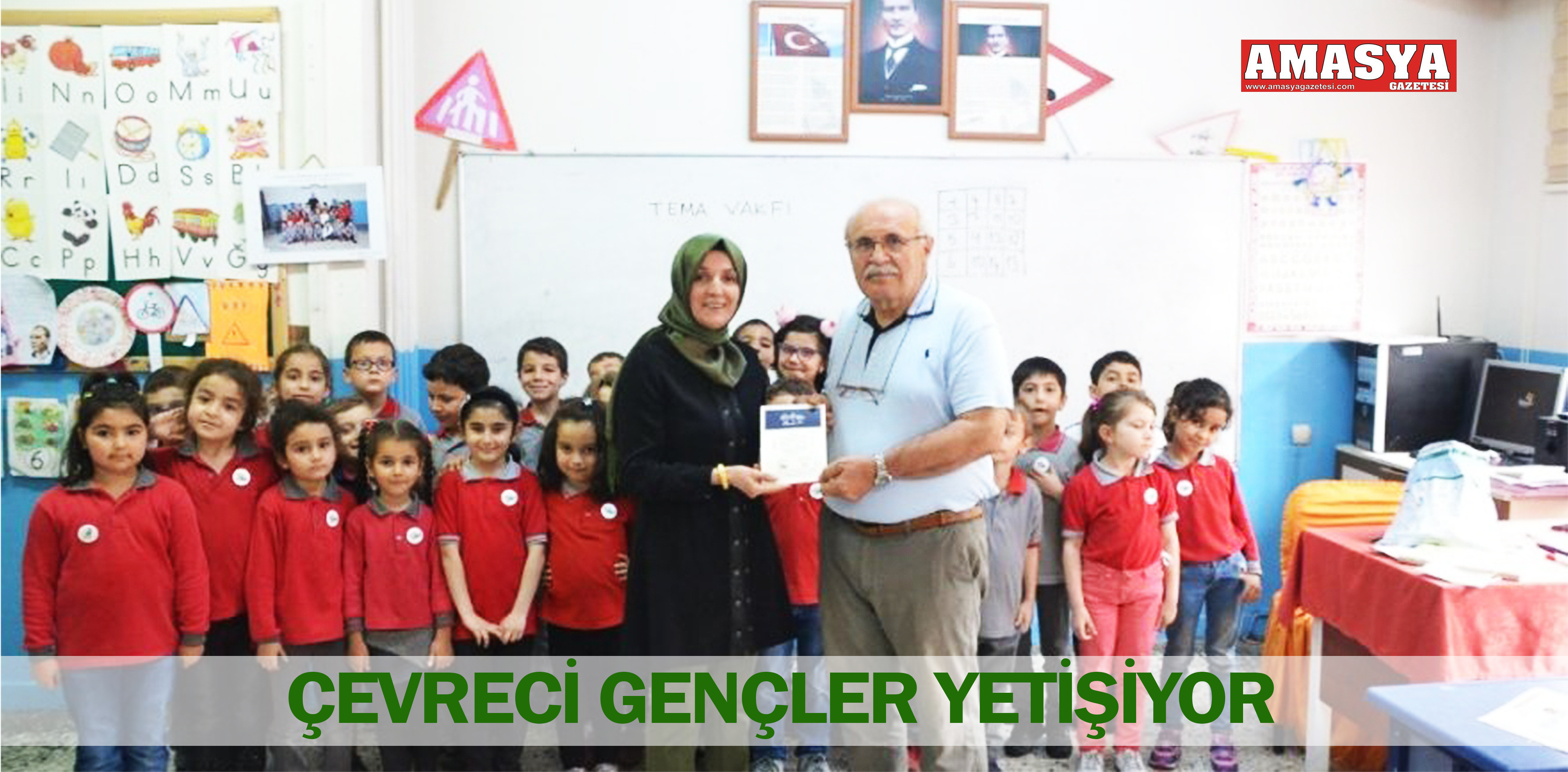 ÇEVRECİ GENÇLER YETİŞİYOR