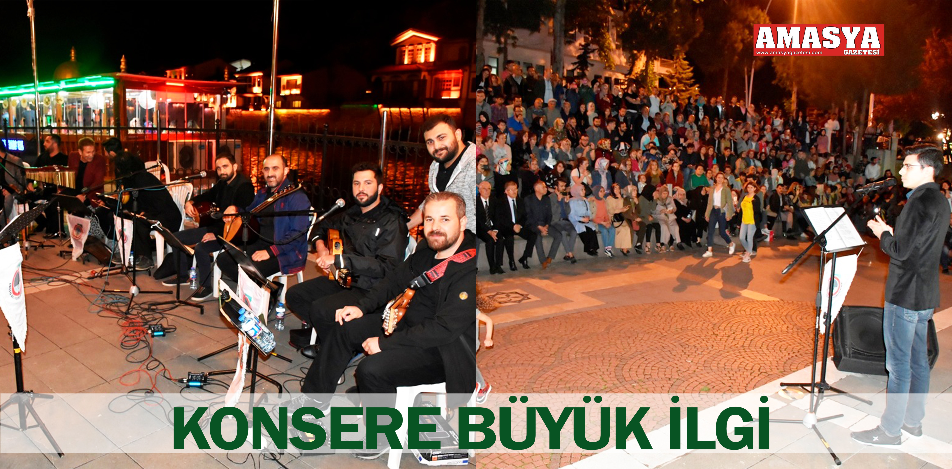 KONSERE BÜYÜK İLGİ