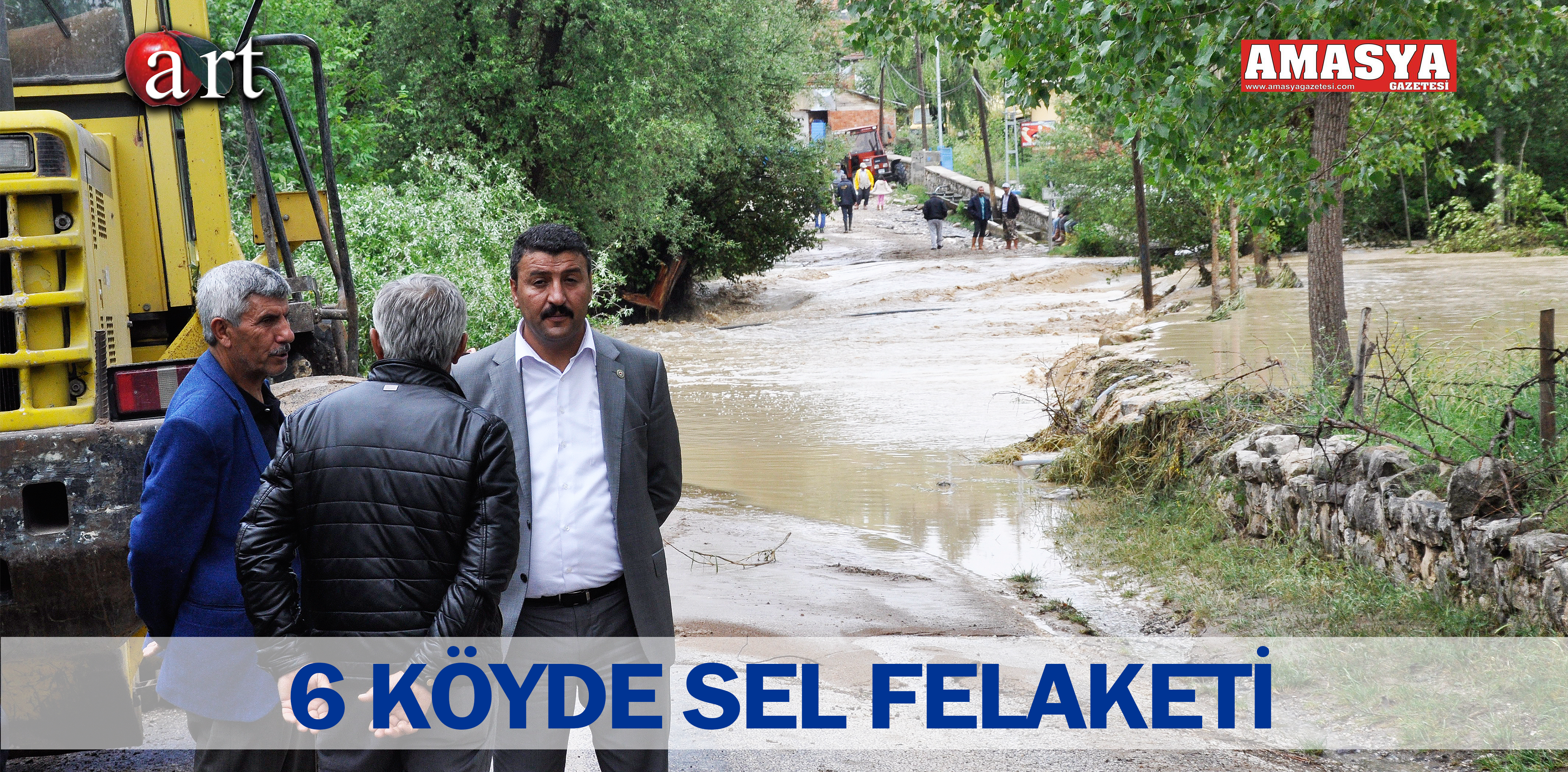 6 KÖYDE SEL FELAKETİ