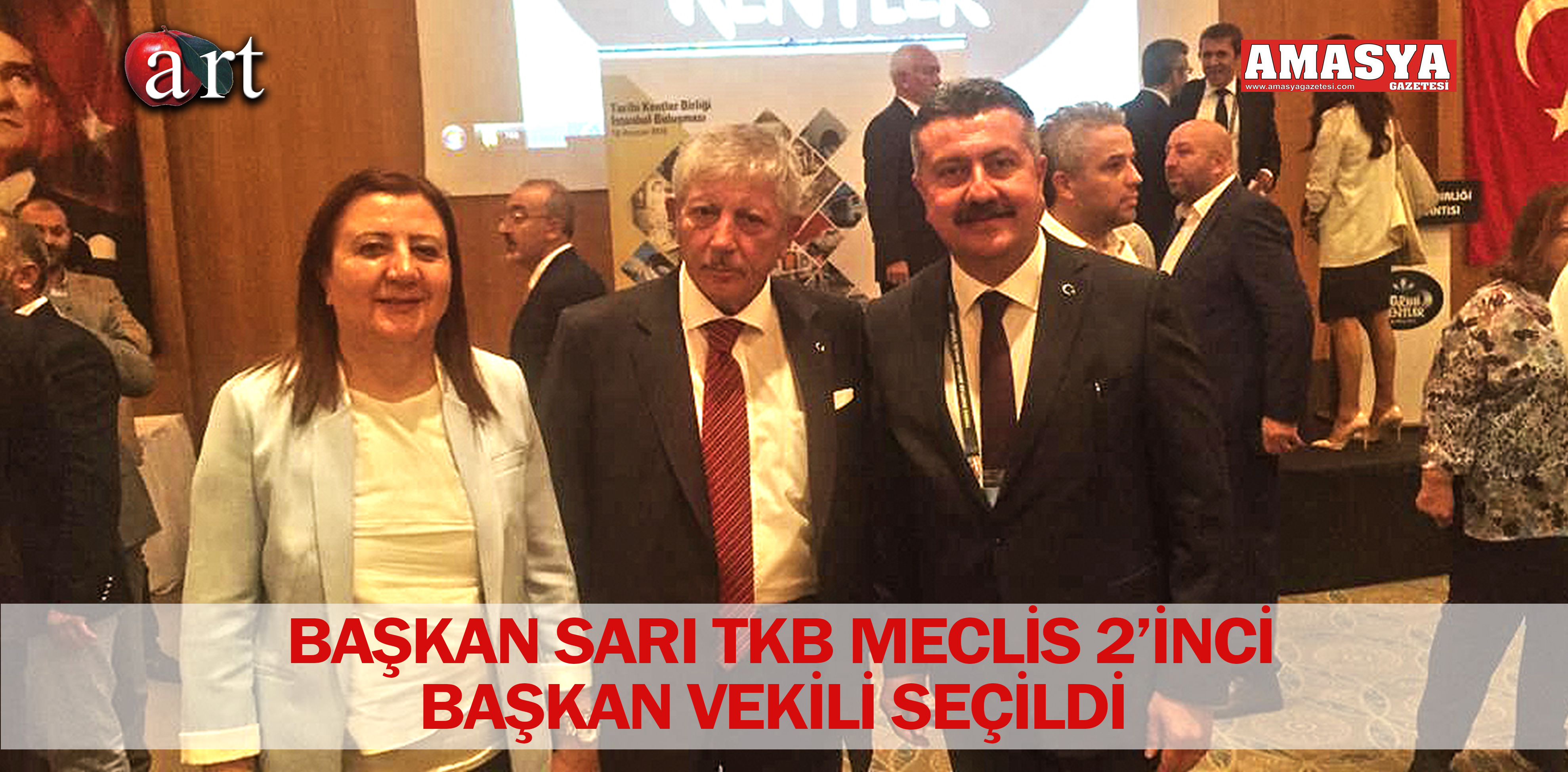 BAŞKAN SARI TKB MECLİS 2’İNCİ BAŞKAN VEKİLİ SEÇİLDİ