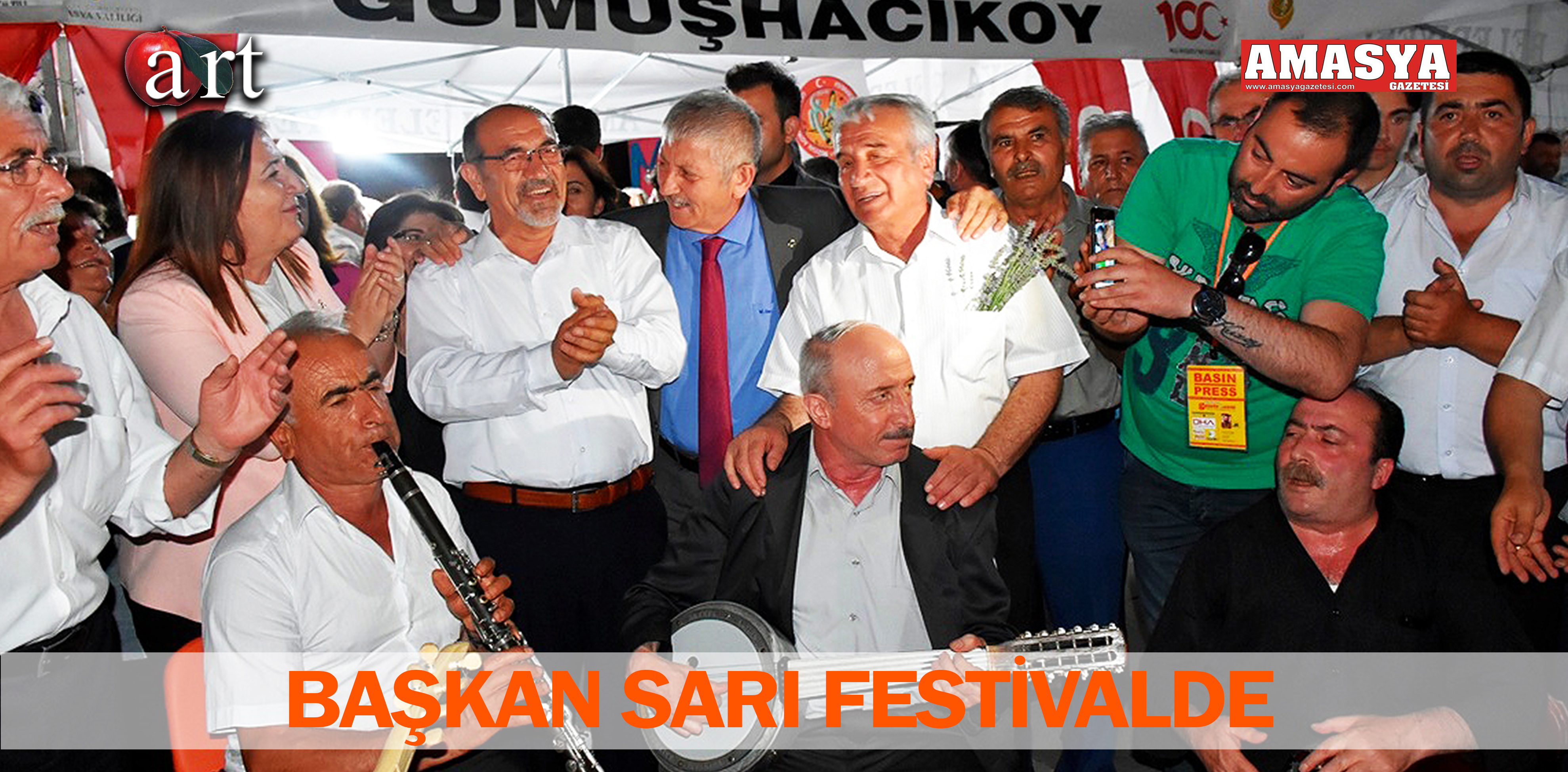 BAŞKAN SARI FESTİVALDE