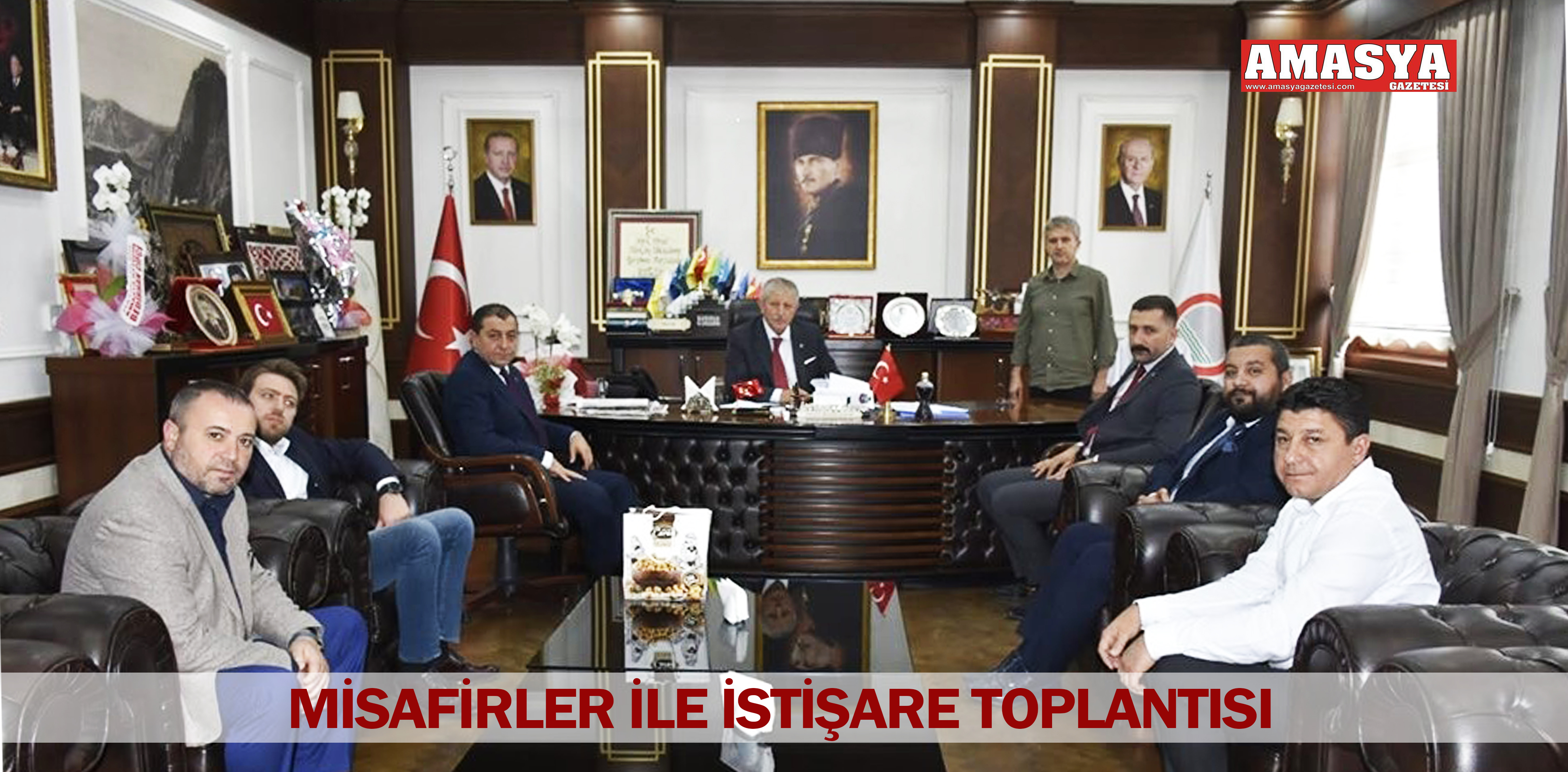 MİSAFİRLER İLE İSTİŞARE TOPLANTISI