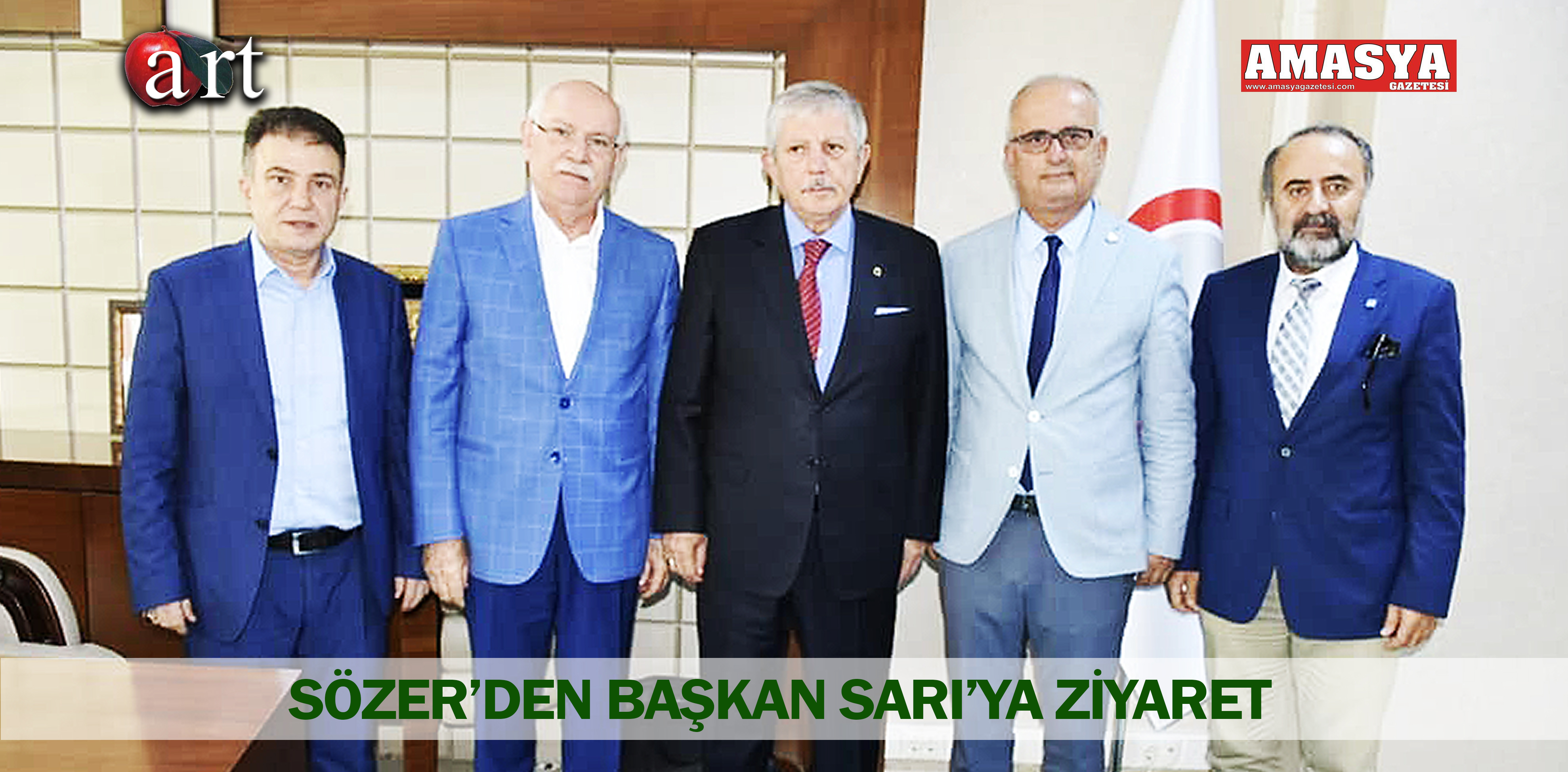 SÖZER’DEN BAŞKAN SARI’YA ZİYARET