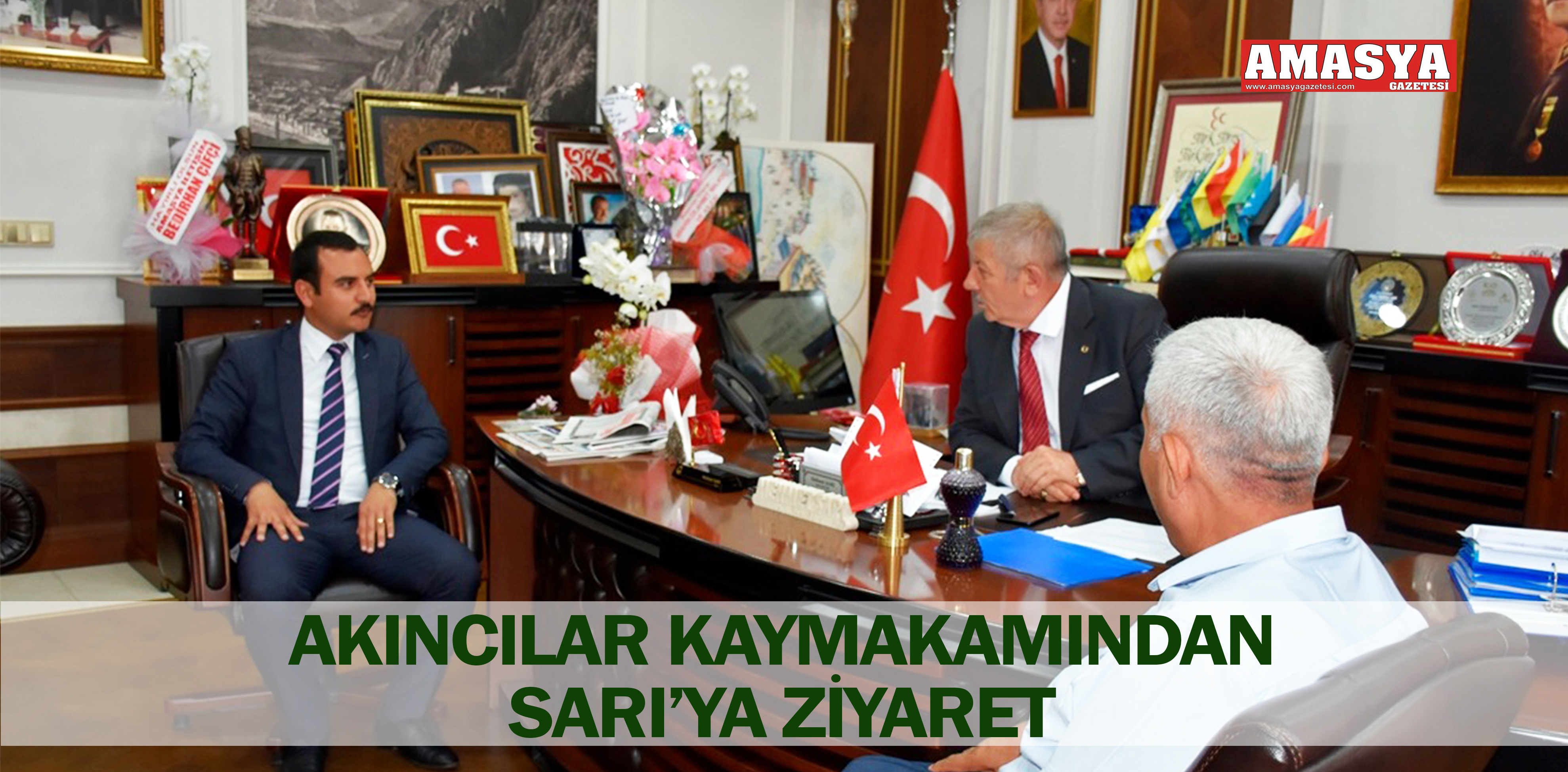 AKINCILAR KAYMAKAMINDAN SARI’YA ZİYARET