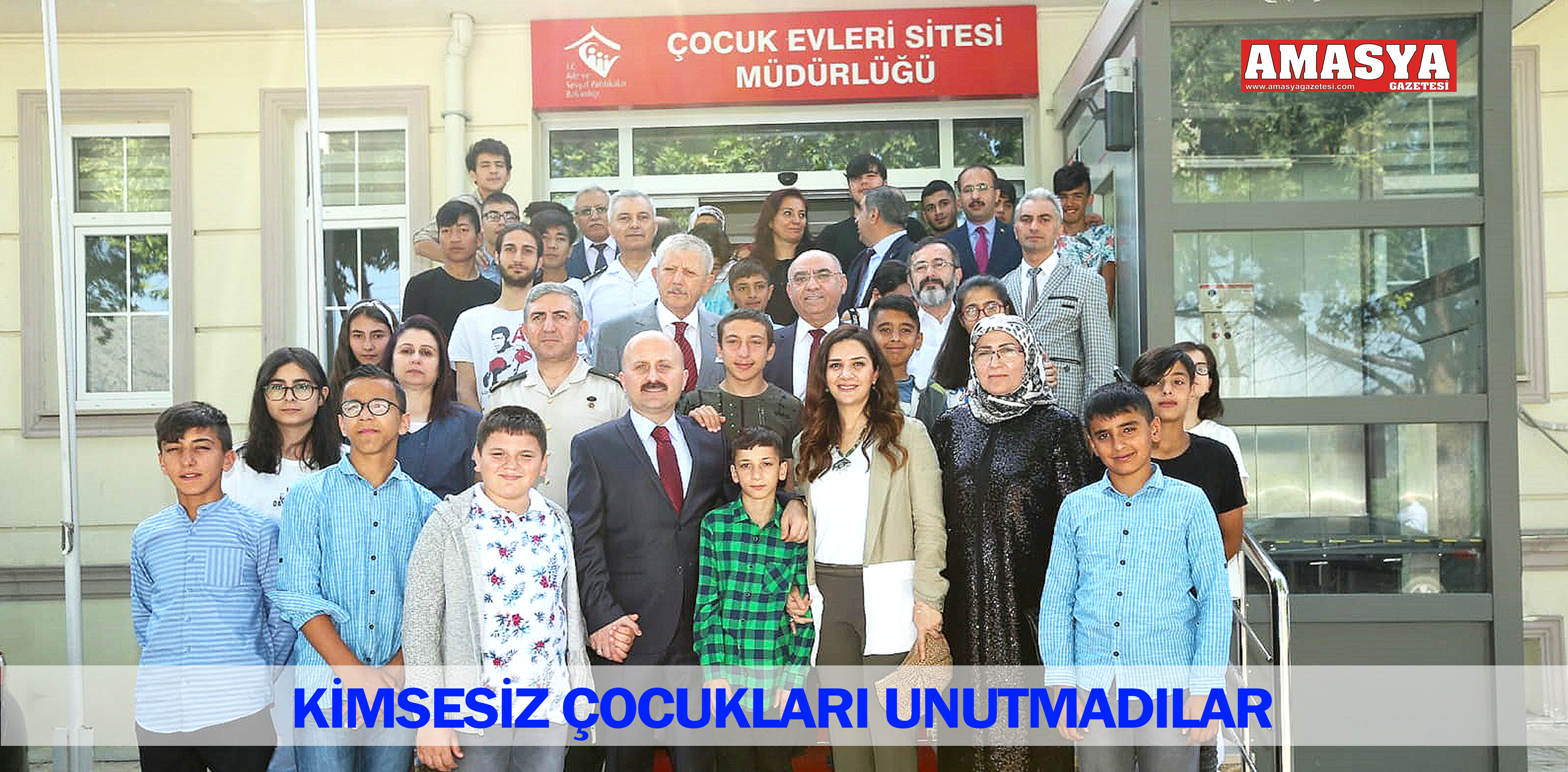 KİMSESİZ ÇOCUKLARI UNUTMADILAR