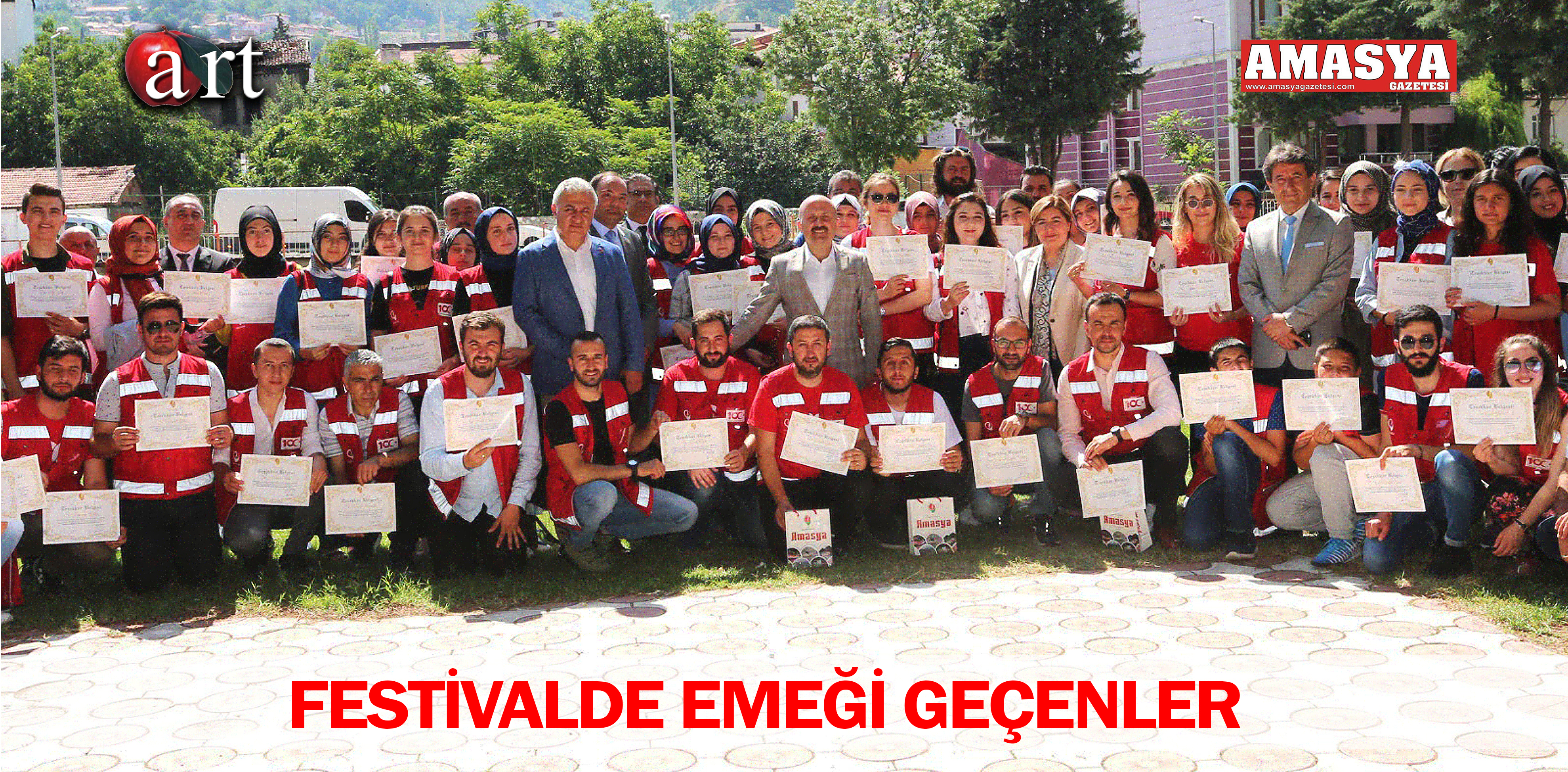 FESTİVALDE EMEĞİ GEÇENLER