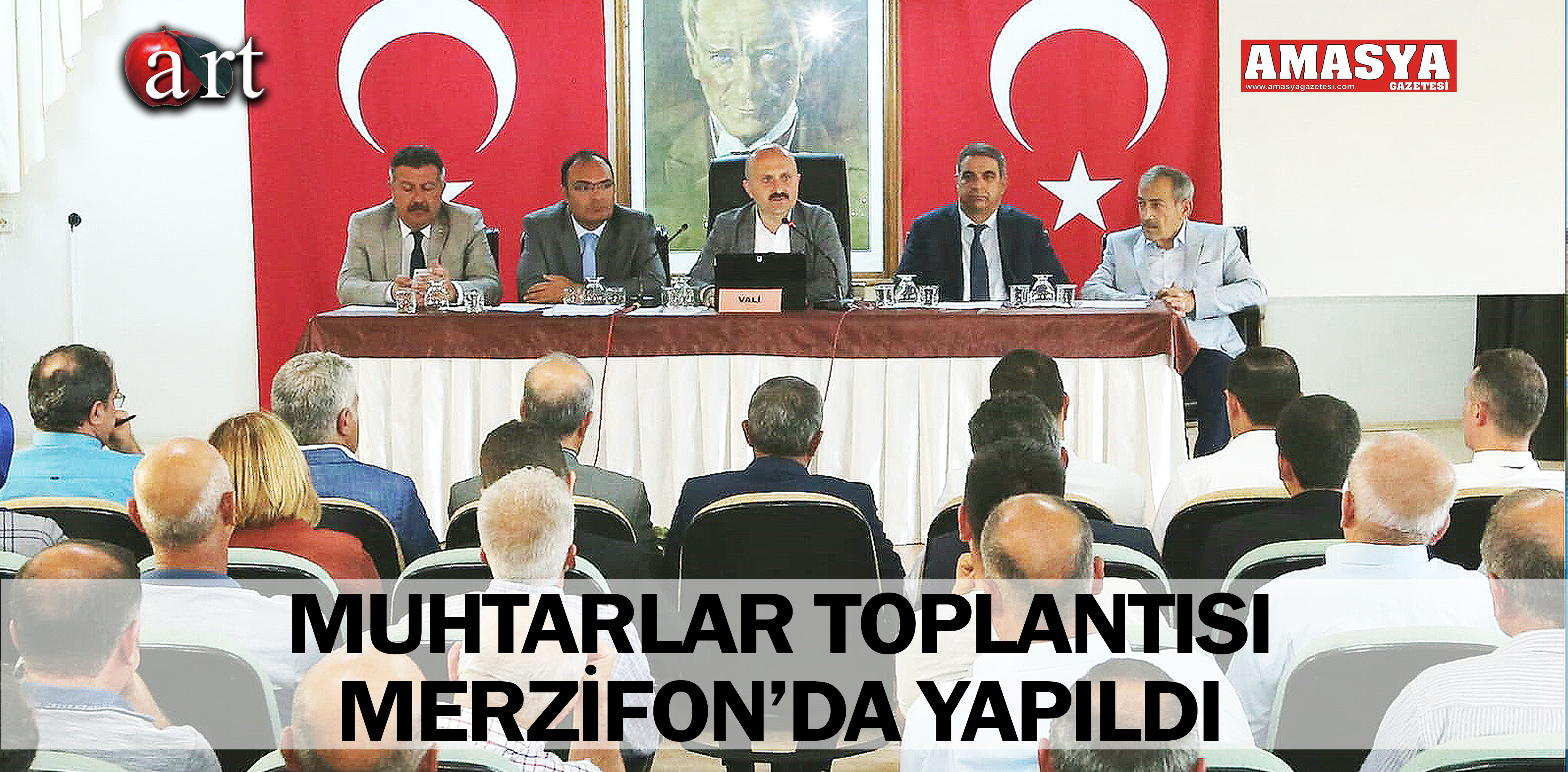 MUHTARLAR TOPLANTISI MERZİFON’DA YAPILDI