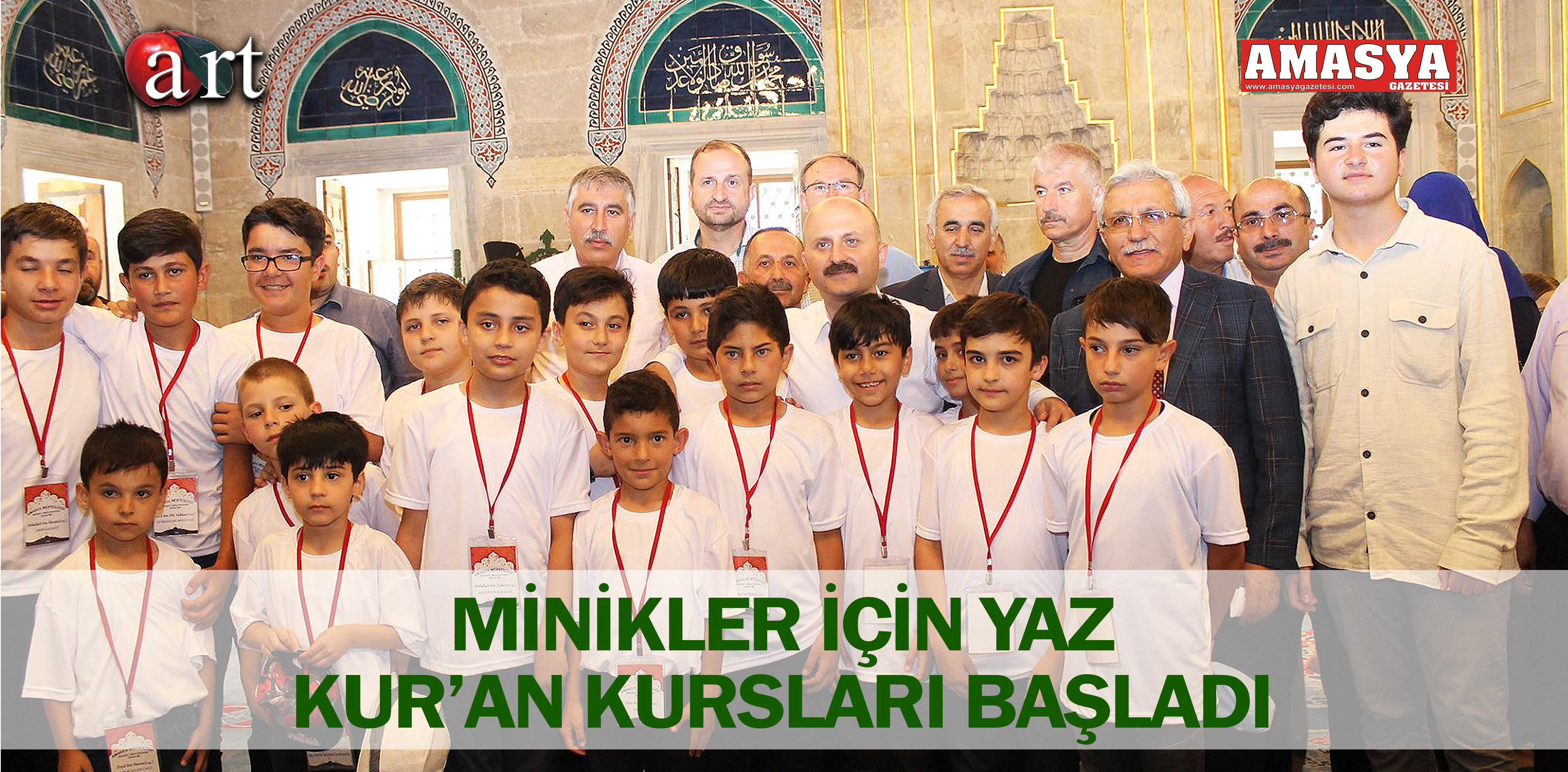 MİNİKLER İÇİN YAZ KUR’AN KURSLARI BAŞLADI