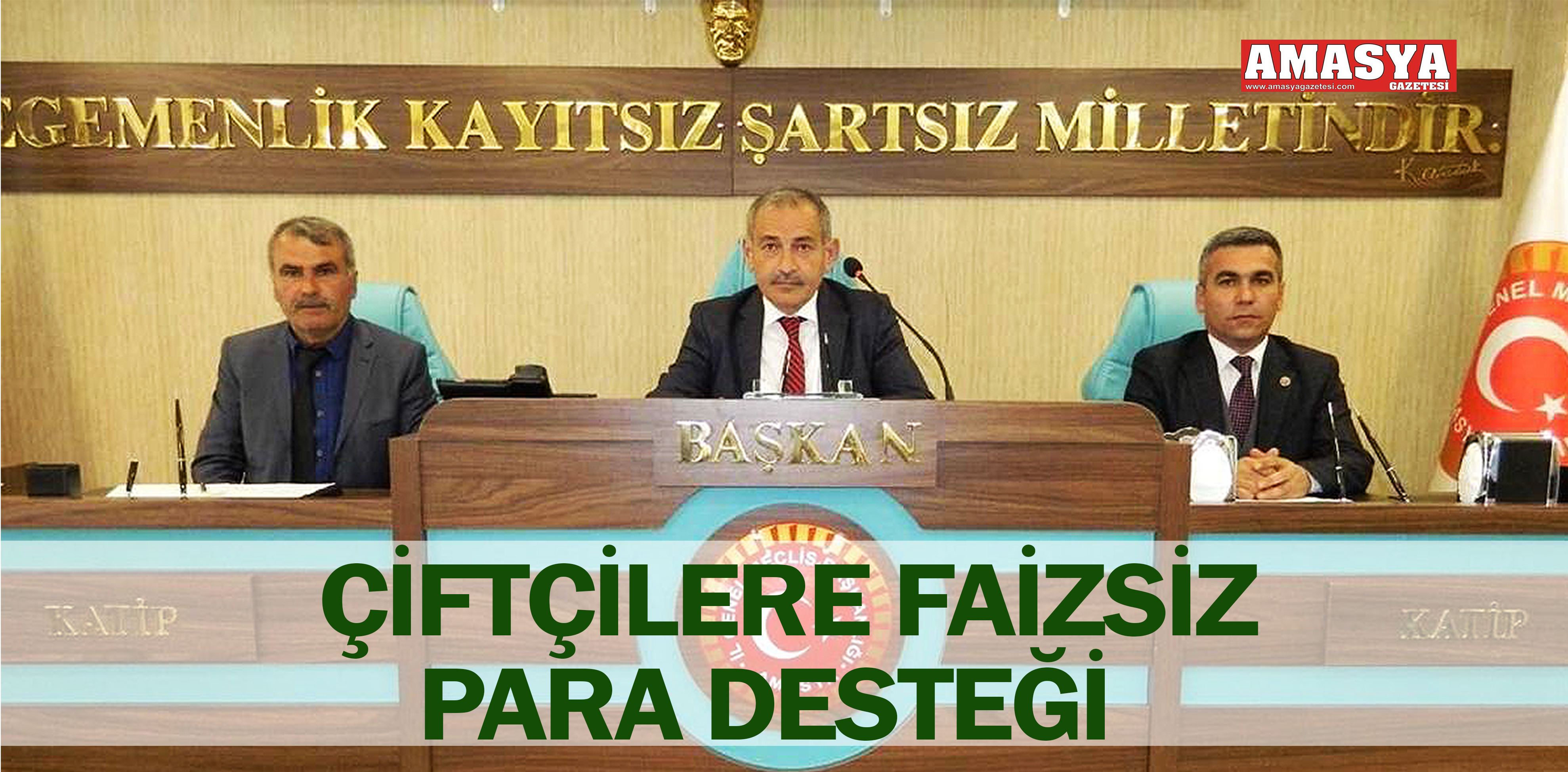 ÇİFTÇİLERE FAİZSİZ PARA DESTEĞİ