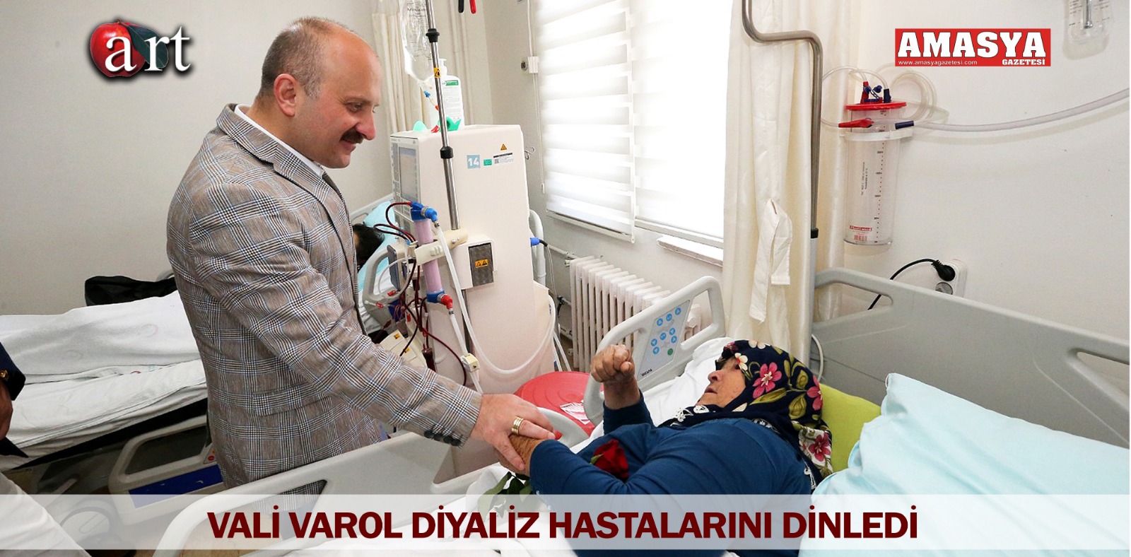 VALİ VAROL DİYALİZ HASTALARINI DİNLEDİ