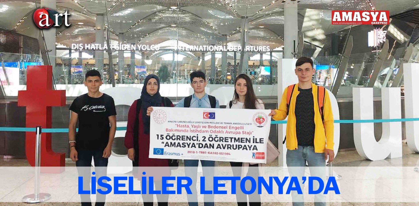 LİSELİLER LETONYA’DA