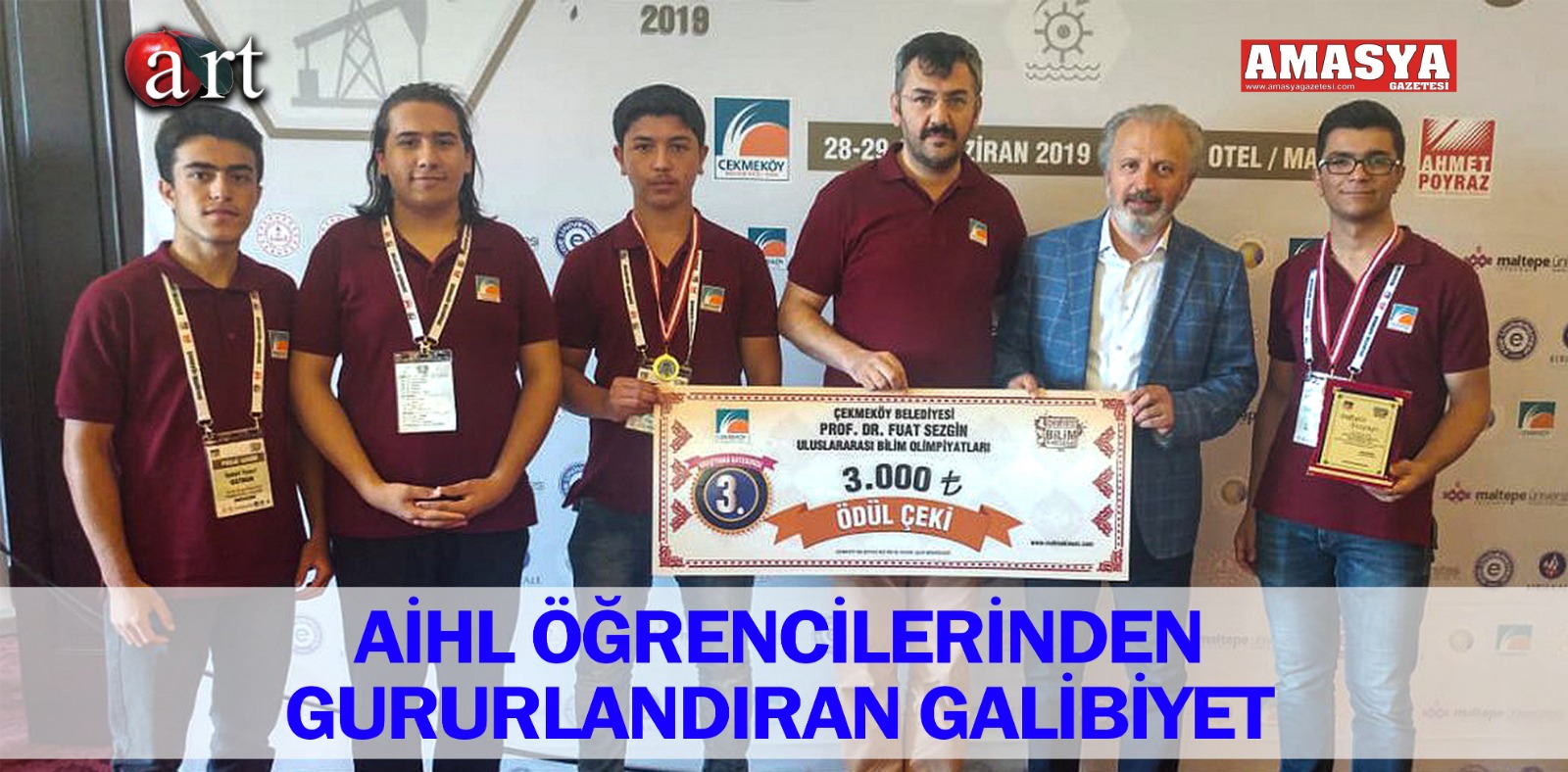 AİHL ÖĞRENCİLERİNDEN GURURLANDIRAN GALİBİYET