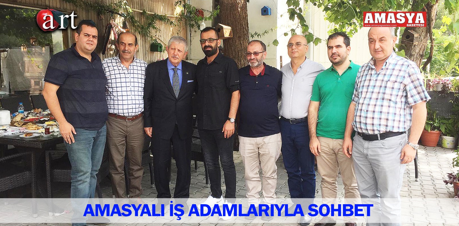 AMASYALI İŞ ADAMLARIYLA SOHBET