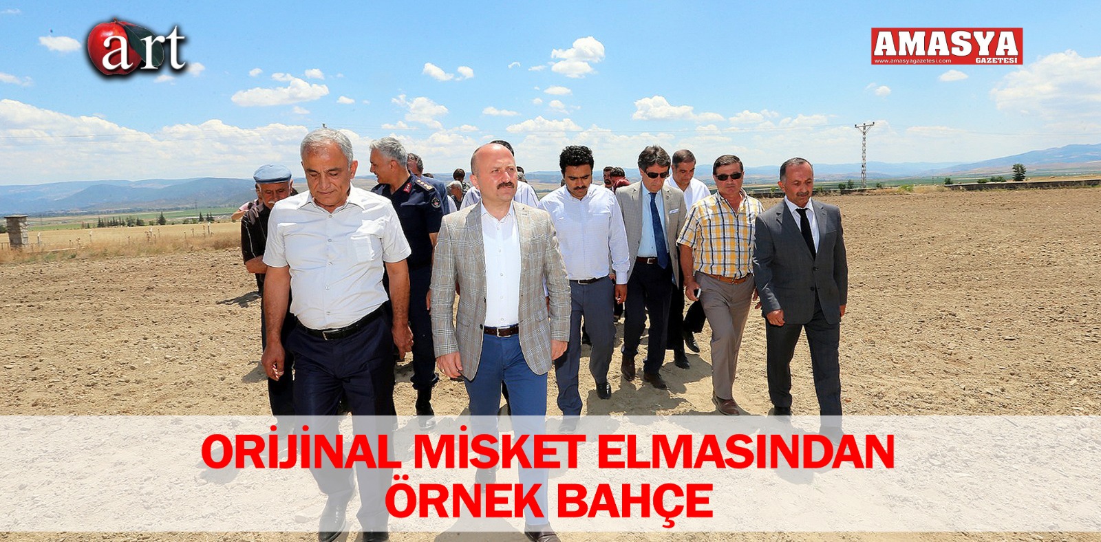 ORİJİNAL MİSKET ELMASINDAN ÖRNEK BAHÇE