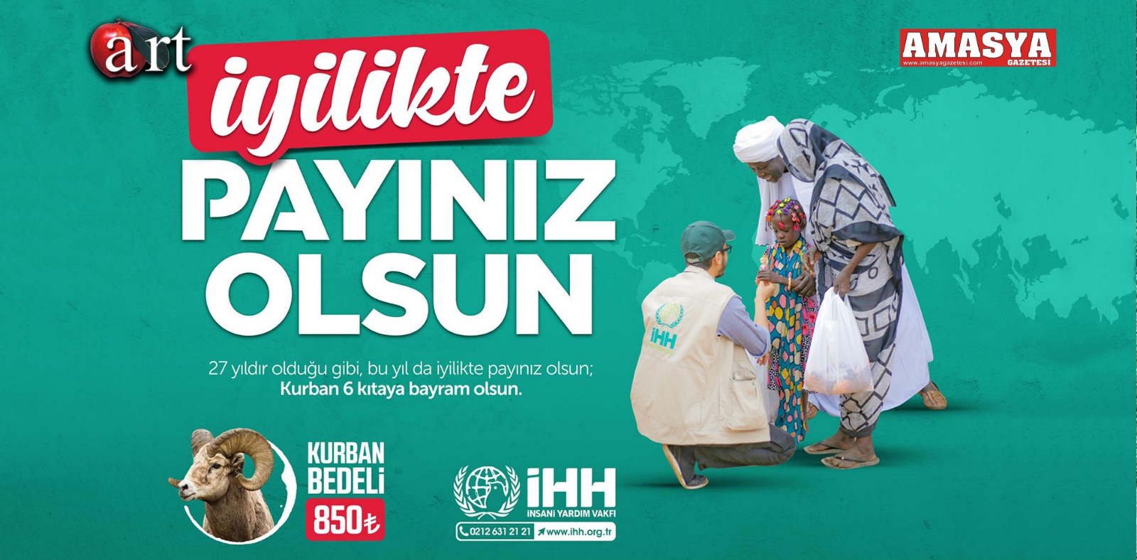 İYİLİKTE PAYINIZ OLSUN