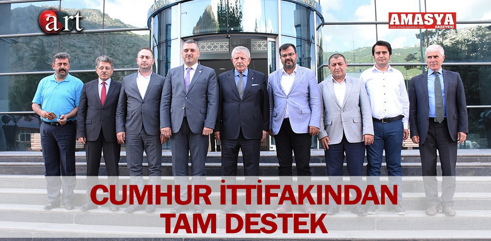 CUMHUR İTTİFAKINDAN TAM DESTEK