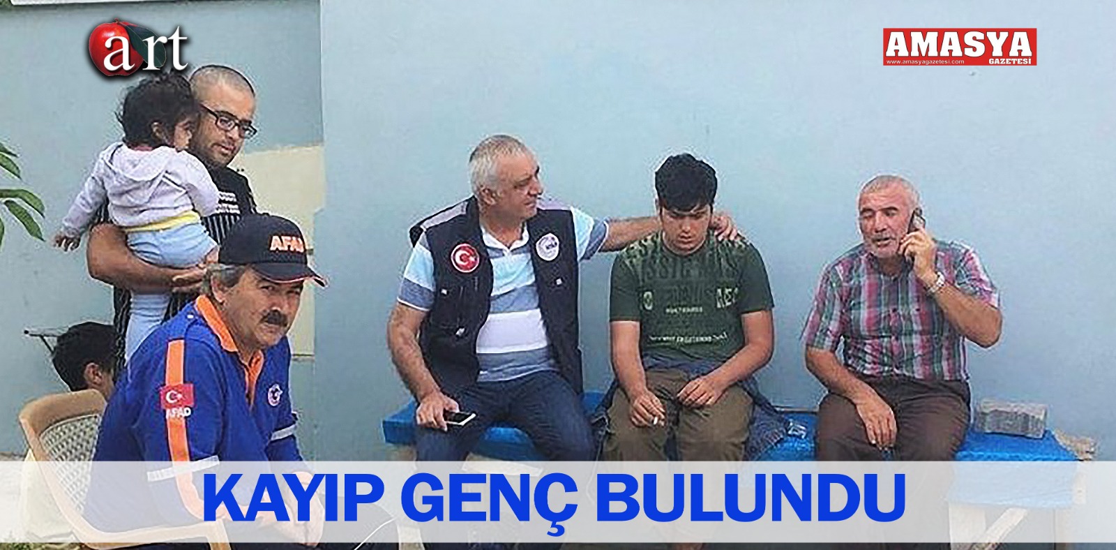 KAYIP GENÇ BULUNDU